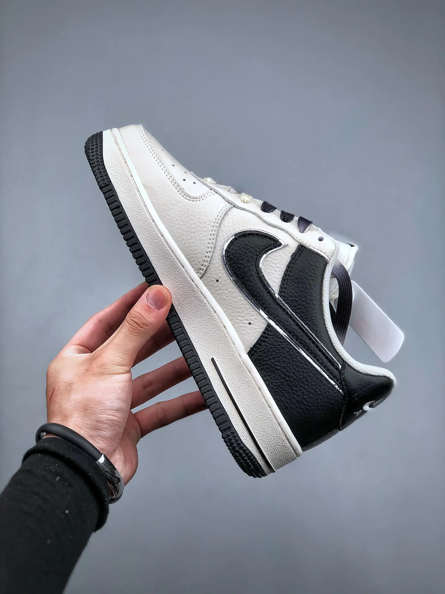 Replica Fake Nike Air Force 1 Low Brushstroke Swoosh White: Detailed Review | YtaYta