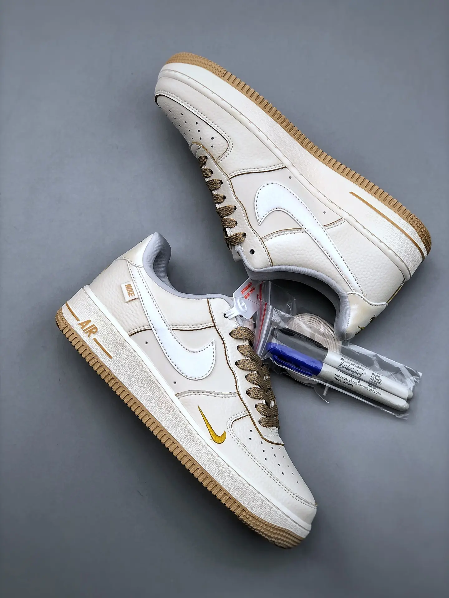 Nike Air Force 1 Low White Light Brown Replica: A Detailed Review | YtaYta