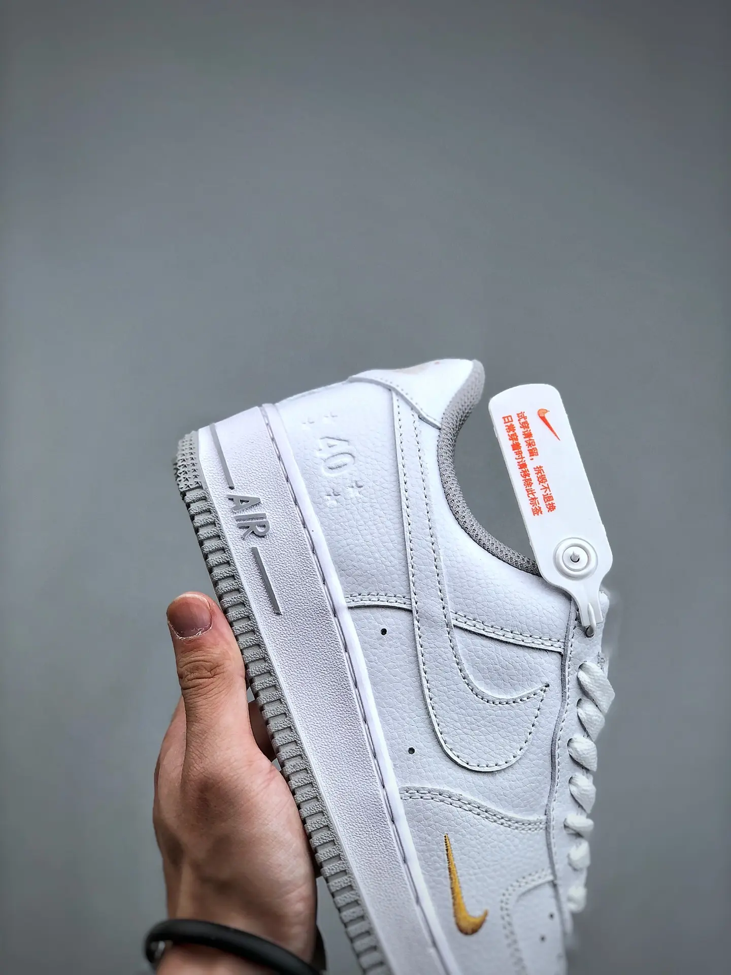 Comprehensive Guide to Replica Nike Air Force 1 07 Low White Light Grey Metallic Gold | YtaYta