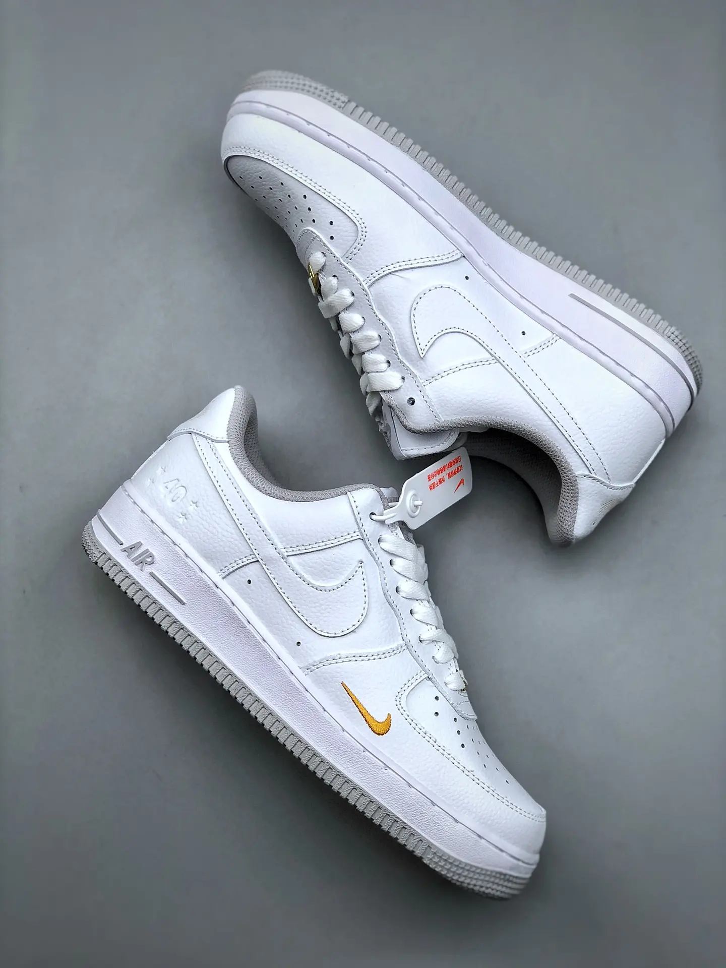 Comprehensive Guide to Replica Nike Air Force 1 07 Low White Light Grey Metallic Gold | YtaYta