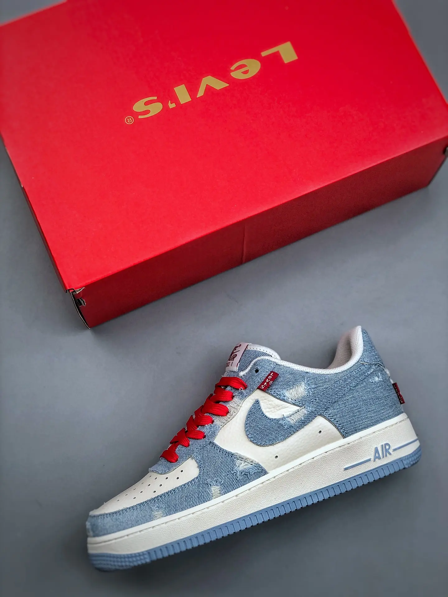 Levi’s x Nike Air Force 1 Low Blue Denim Replica: Affordable Style | YtaYta