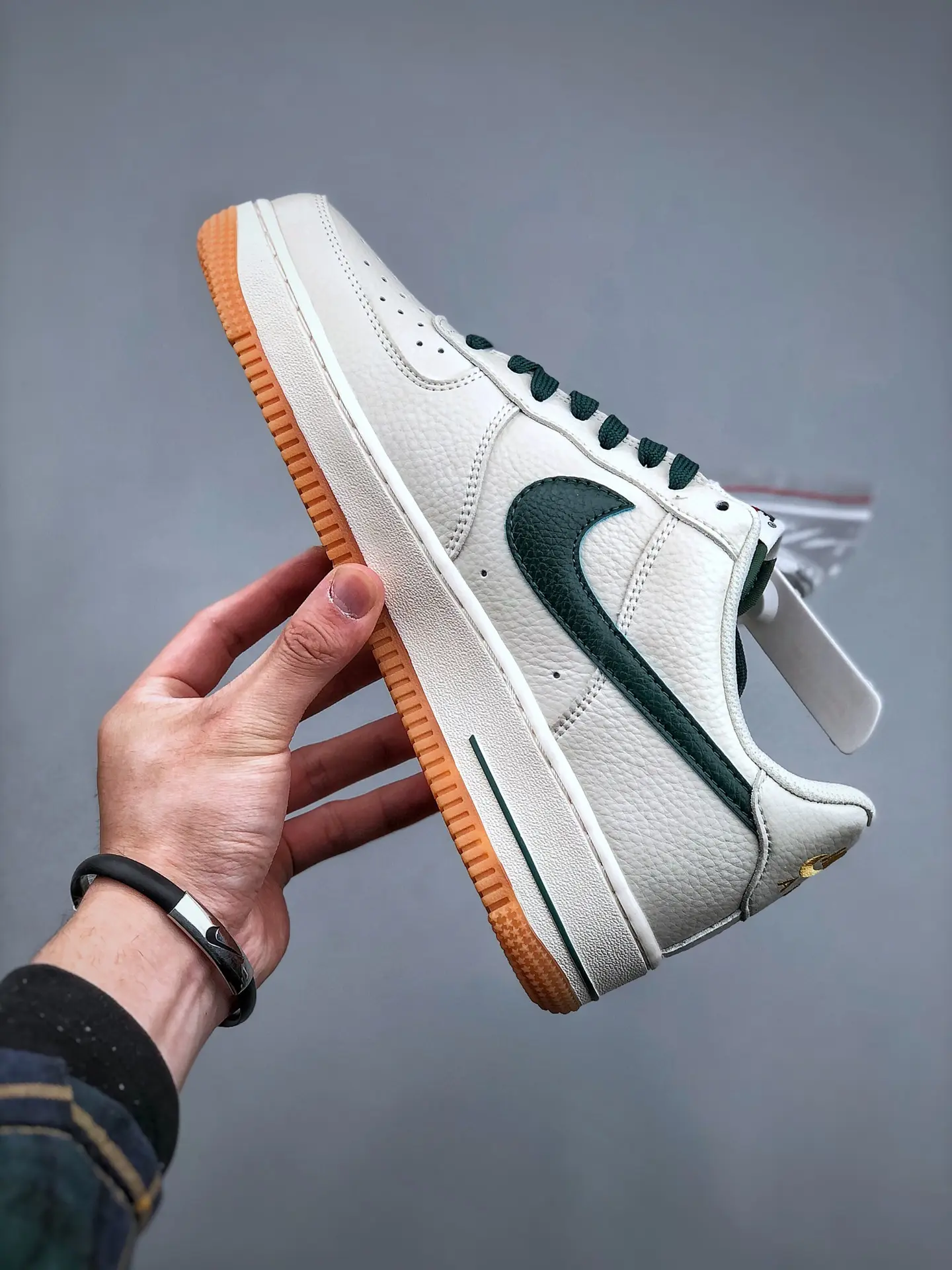 Nike Air Force 1 Replica Shoes: Summit White-Gorge Green Review | YtaYta