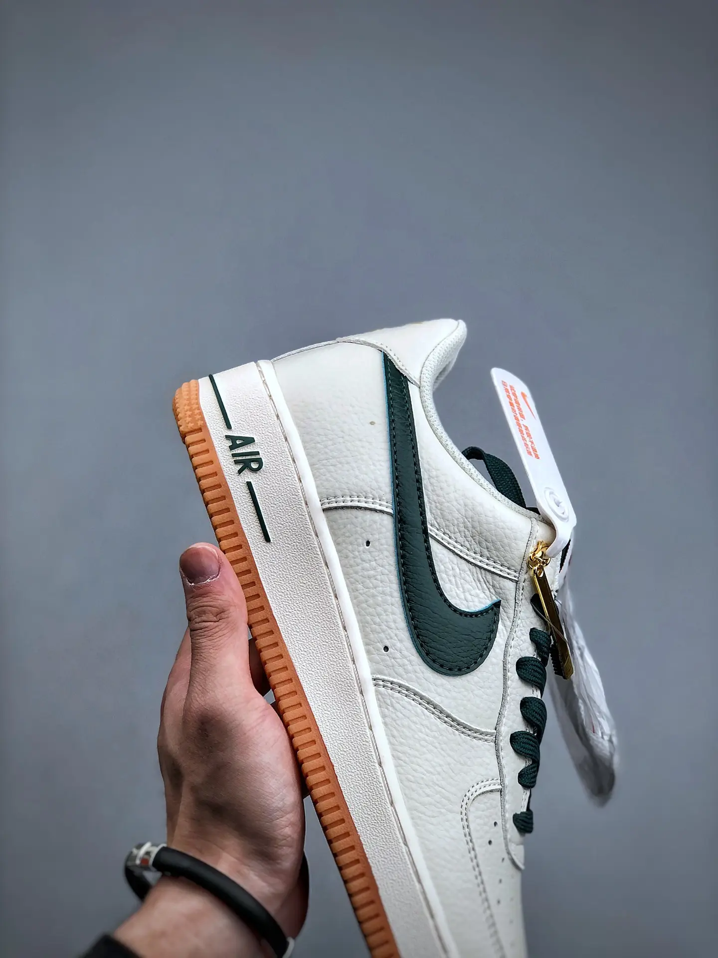 Nike Air Force 1 Replica Shoes: Summit White-Gorge Green Review | YtaYta