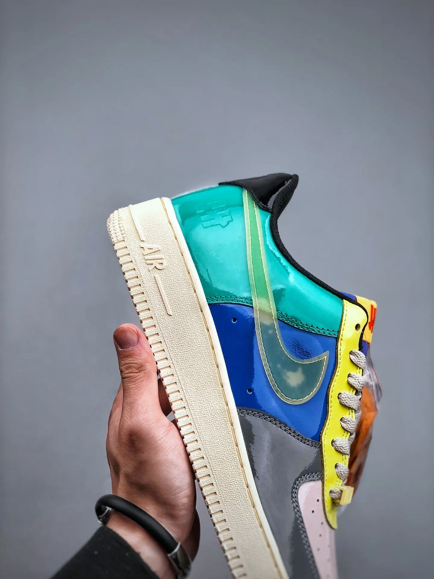 Nike Air Force 1 Low Undefeated SP Topaz Gold Replica Review | YtaYta