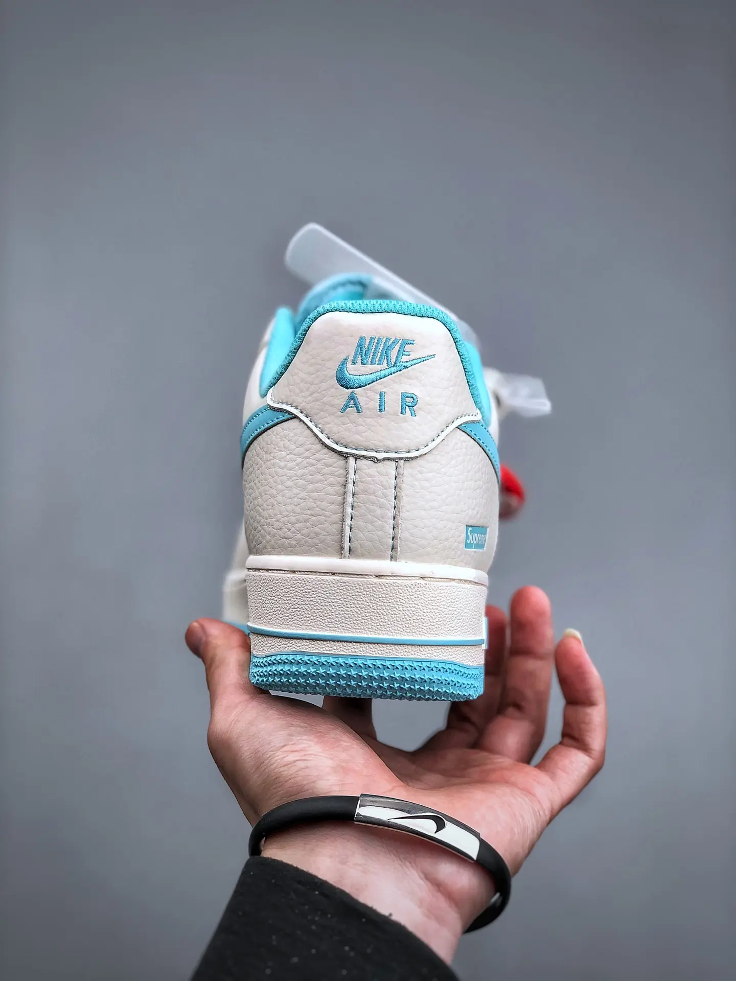 Nike Air Force 1 Hyperfuse Beige Blue Replica Review | YtaYta