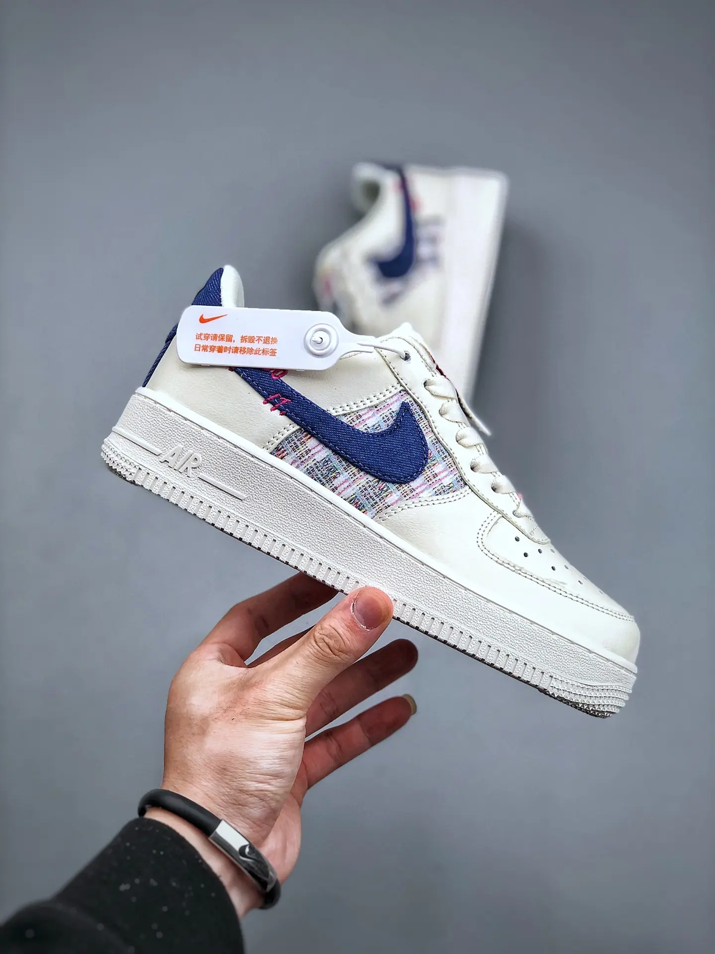 Nike Air Force 1 '07 LX Denim Swoosh Bouclé Replica: Style and Affordability Combined | YtaYta