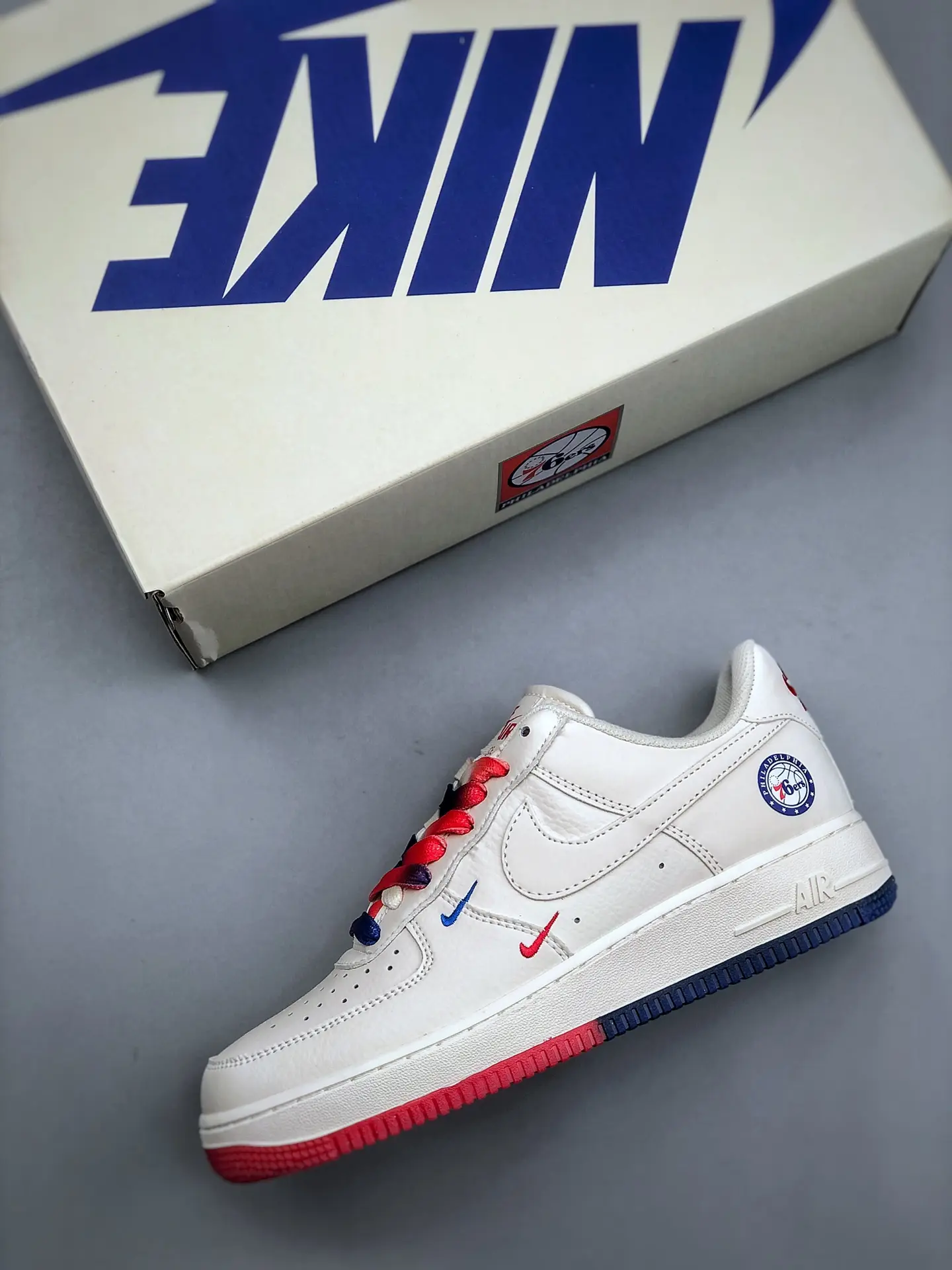 Unveiling the Replica Nike Air Force 1 '07 Low in White, Red, and Blue | YtaYta