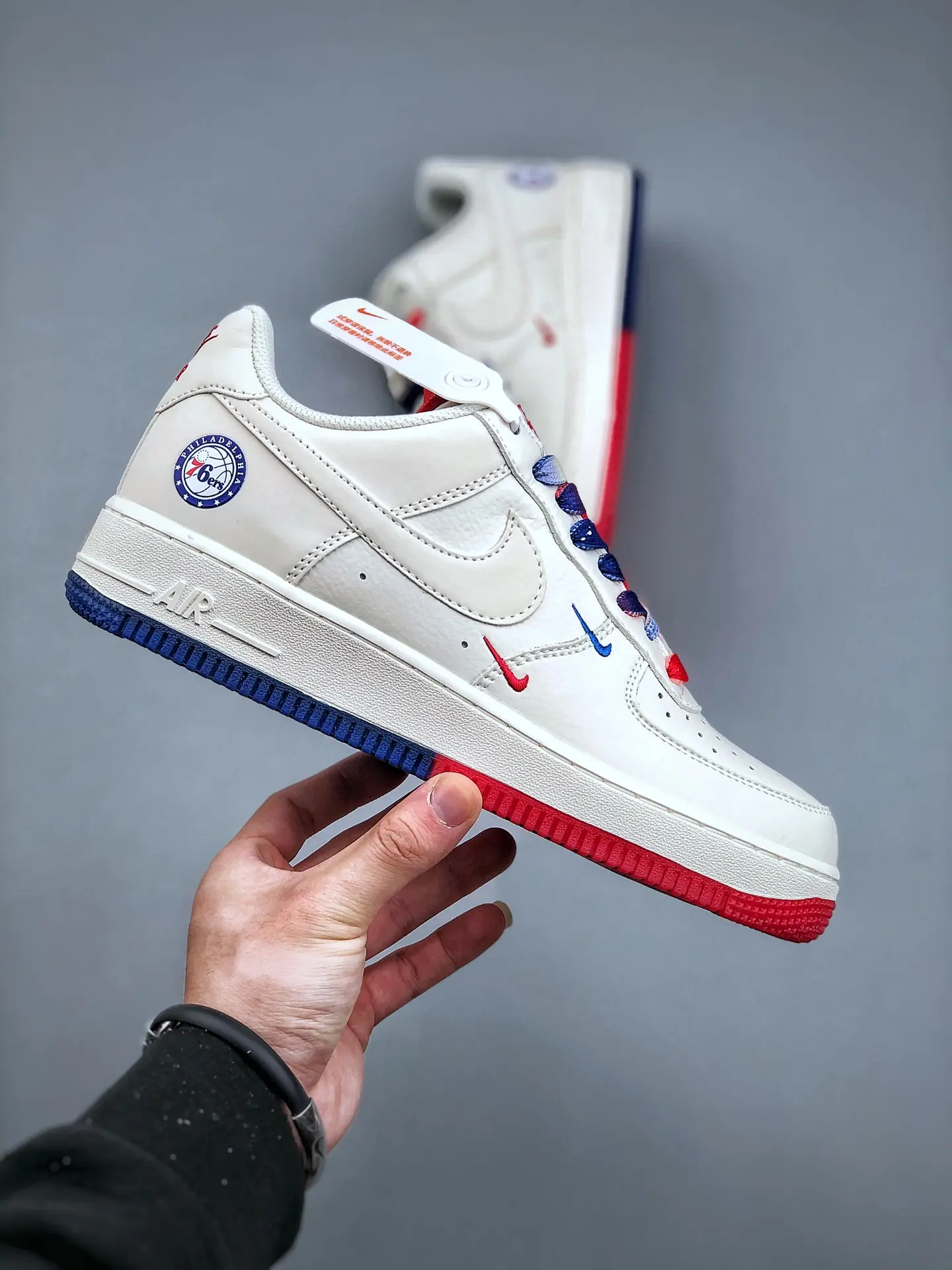 Unveiling the Replica Nike Air Force 1 '07 Low in White, Red, and Blue | YtaYta