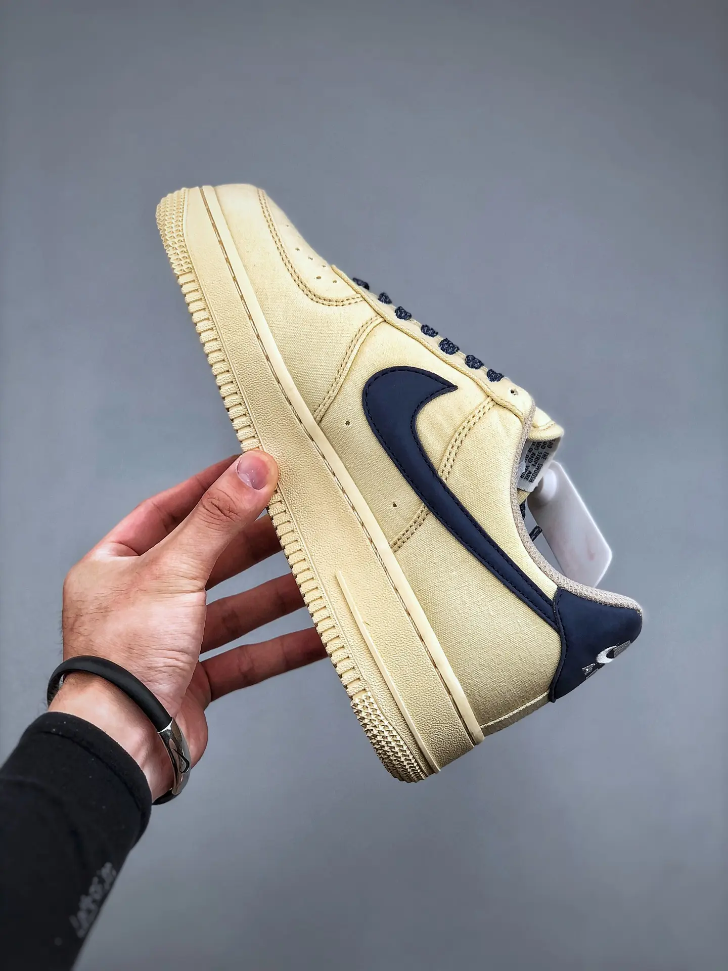 Replica Nike Air Force 1 Low Gray Black Casual Sneakers Review | YtaYta