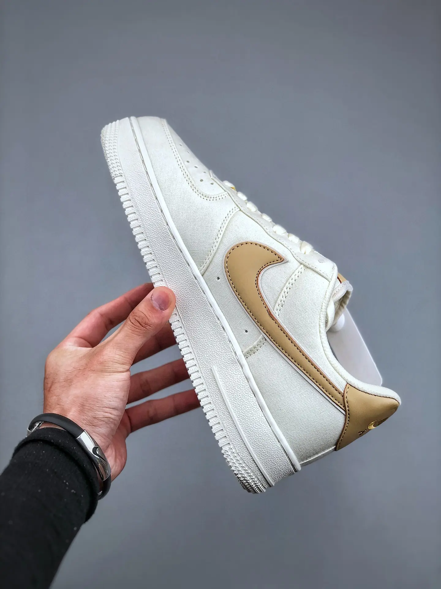 Replica Nike Air Force 1 Low 07 Essential White Beige Rattan Review | YtaYta