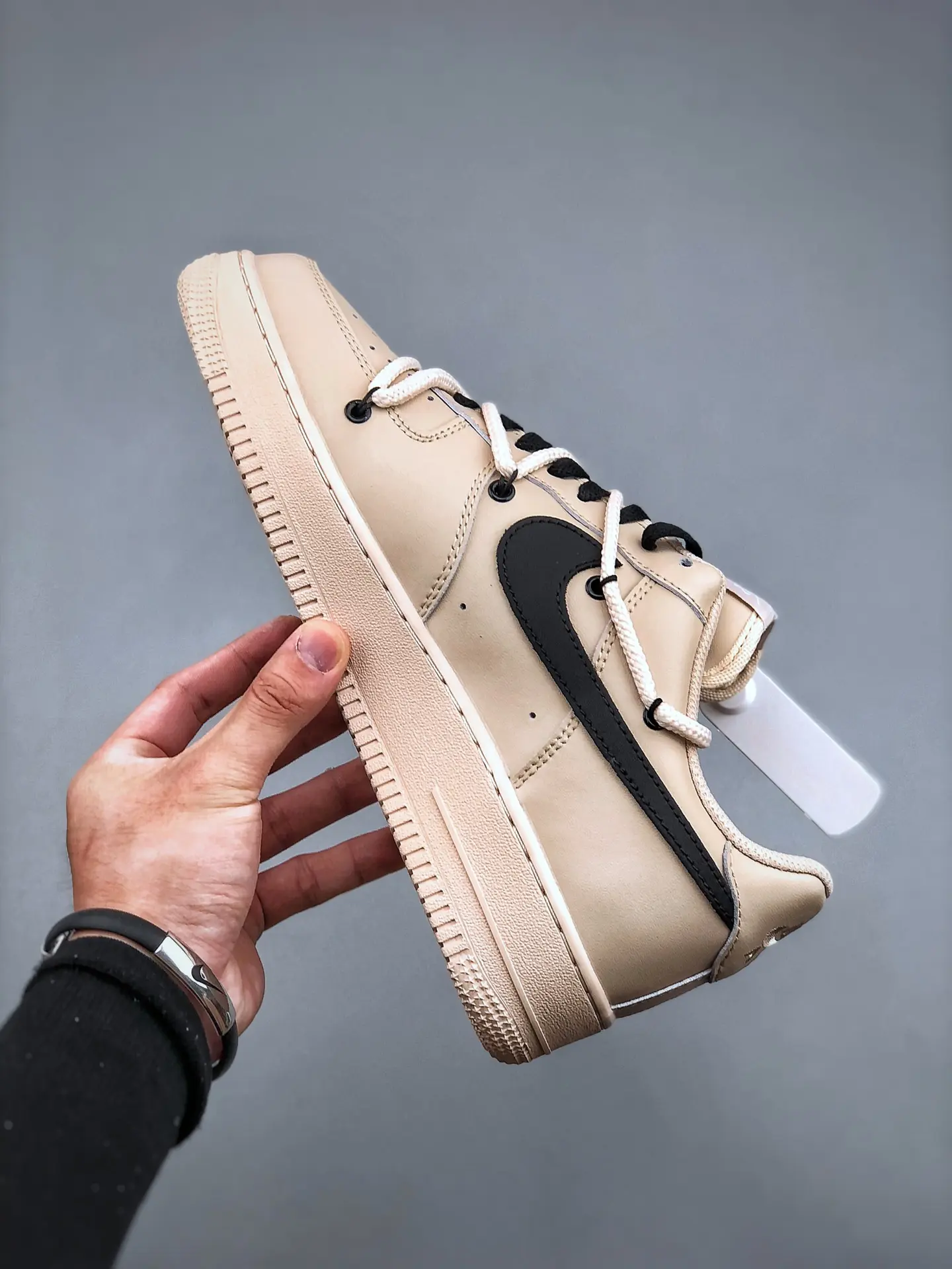 Replica Nike Air Force 1 '07 Premium Particle Beige - Cream/Tan | YtaYta