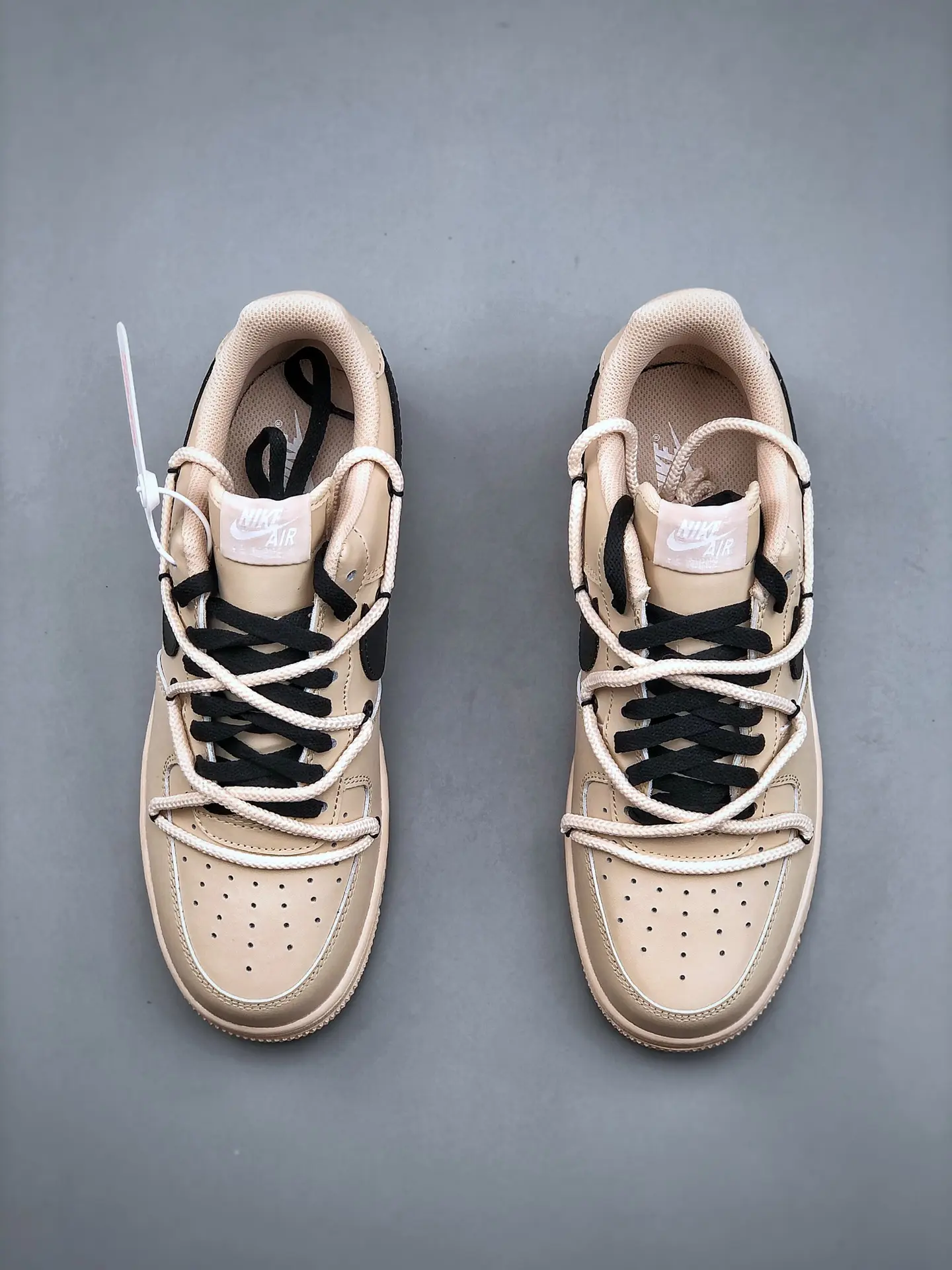 Replica Nike Air Force 1 '07 Premium Particle Beige - Cream/Tan | YtaYta