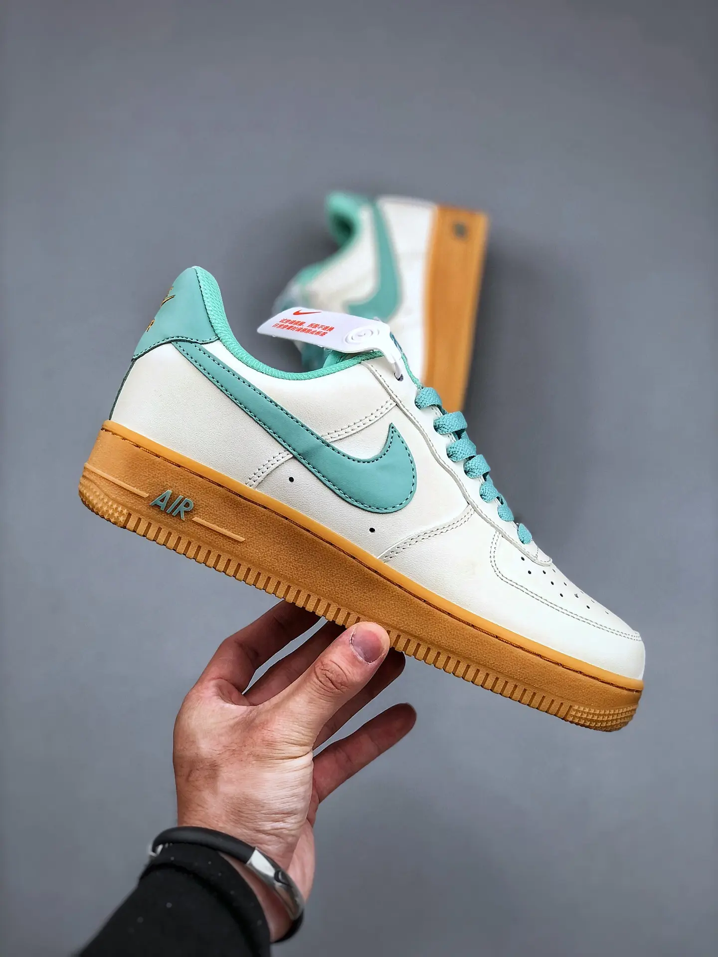 Nike Air Force 1 Low White Turbo Green Trainers Replica Review | YtaYta