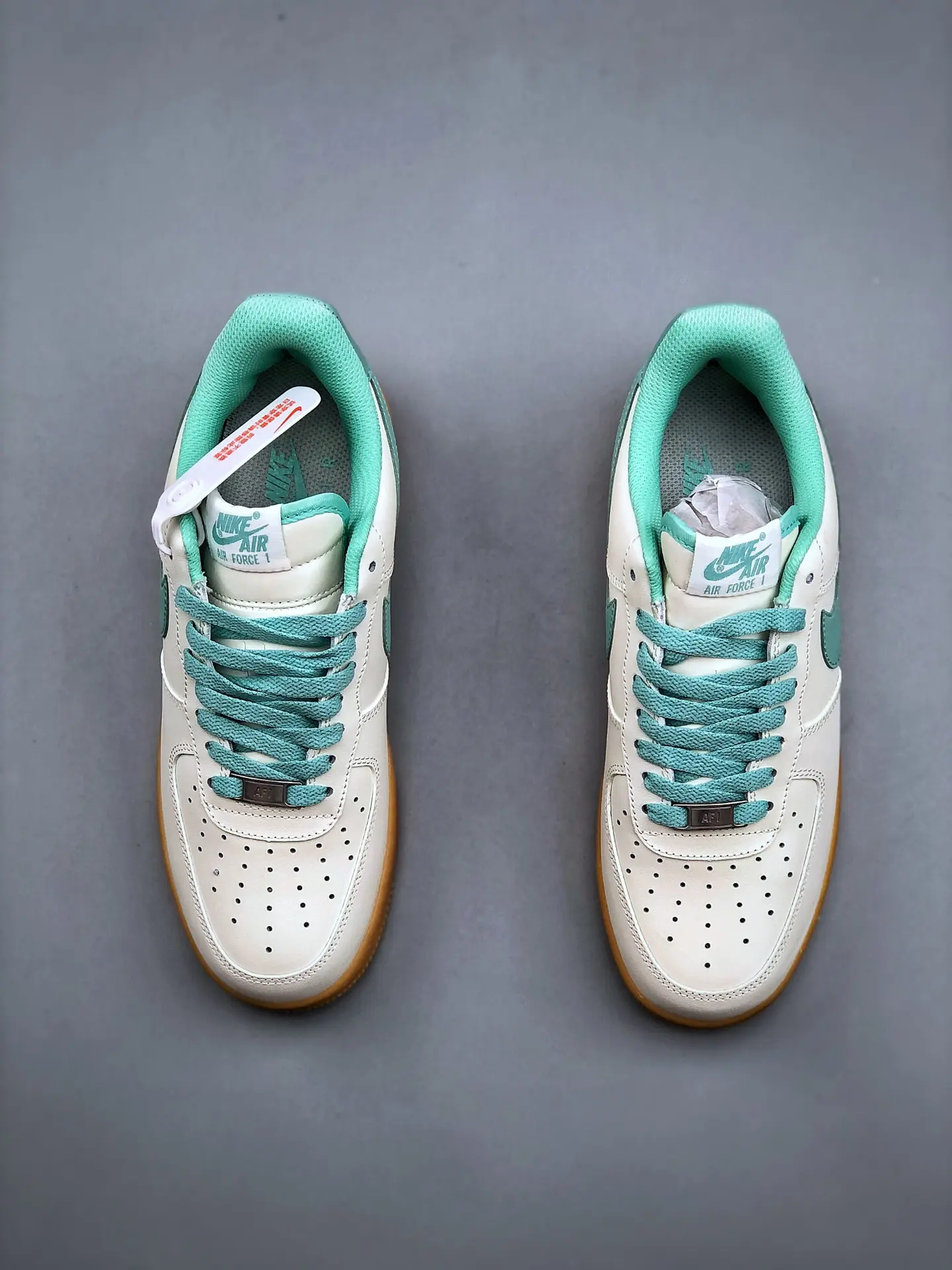 Nike Air Force 1 Low White Turbo Green Trainers Replica Review | YtaYta