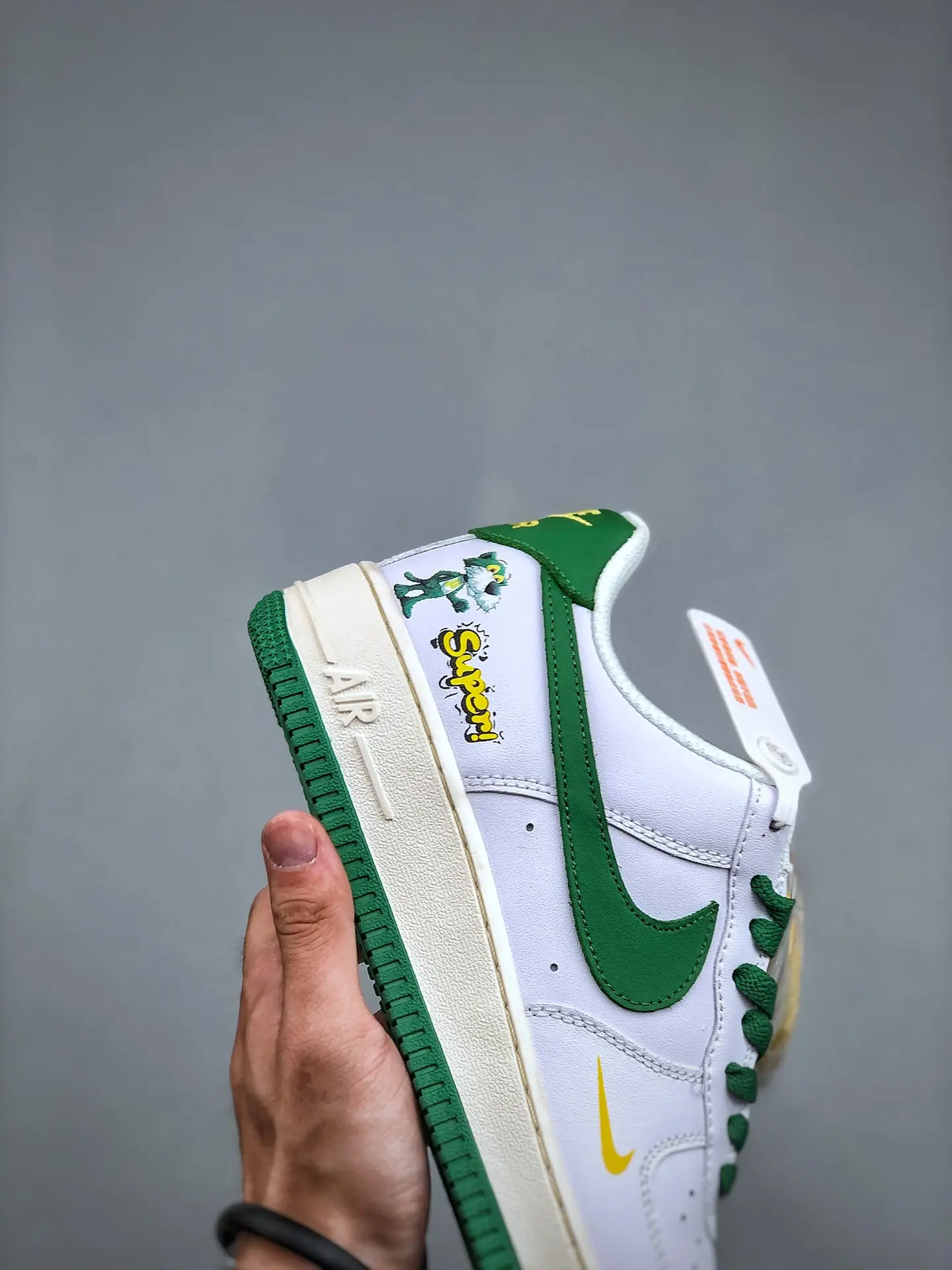 Nike Air Force 1 Low Retro QS West Indies (2022) Replica - White/Green/Yellow | YtaYta