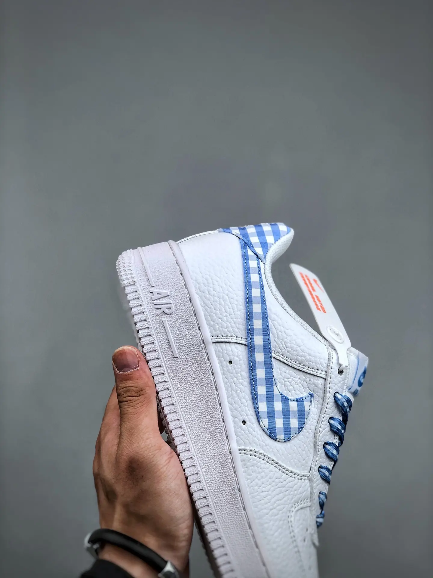 Replica Nike Air Force 1 Low Blue Gingham Review: Style & Comfort Unleashed | YtaYta