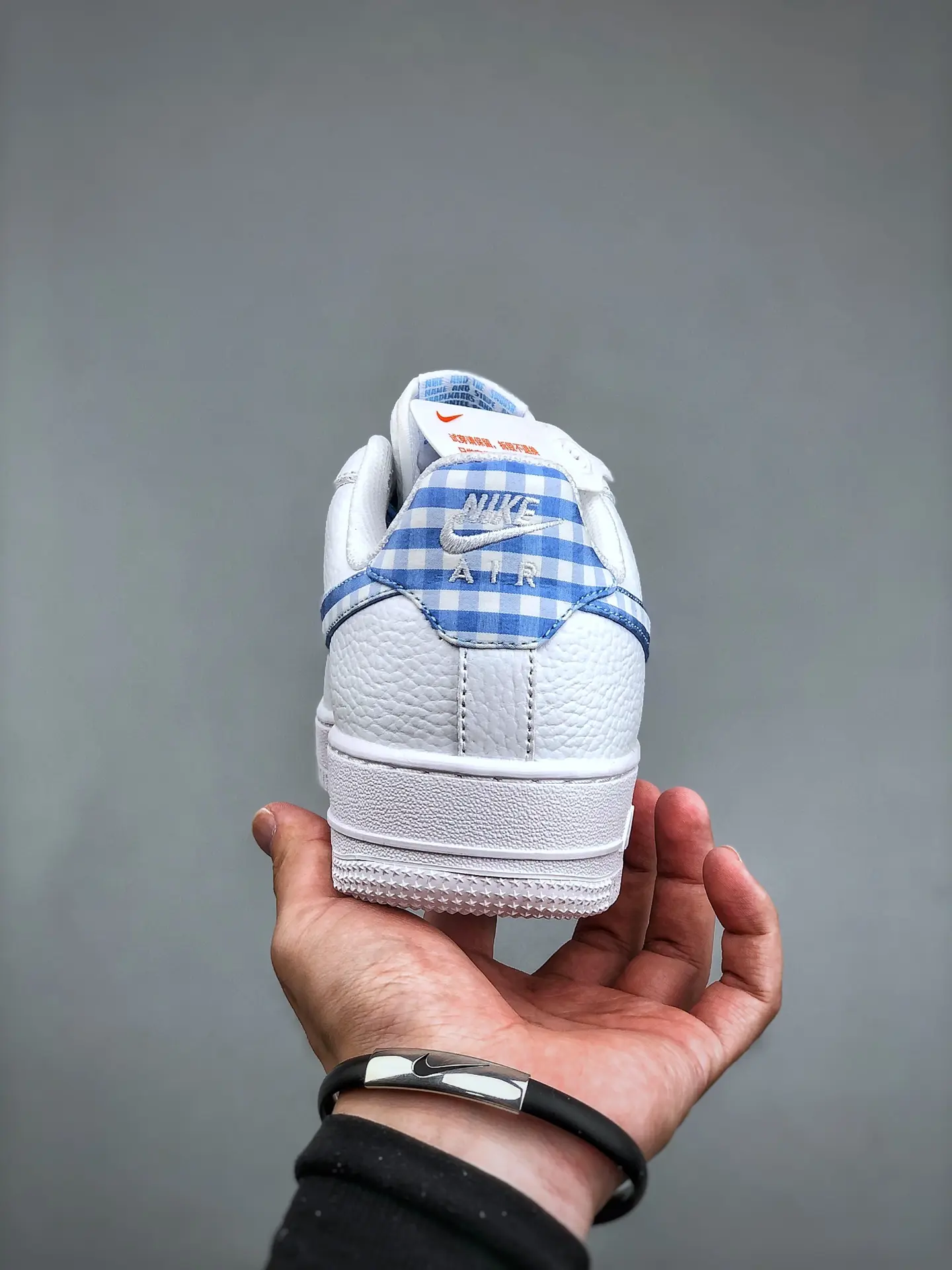 Replica Nike Air Force 1 Low Blue Gingham Review: Style & Comfort Unleashed | YtaYta