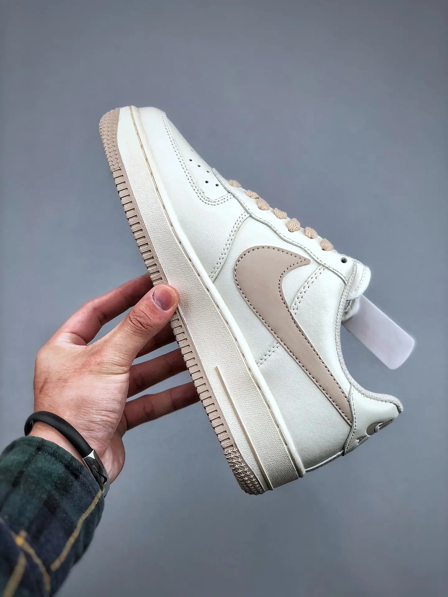 The Appeal of Replica Nike Air Force 1 07 Low Beige Cream Sneakers | YtaYta