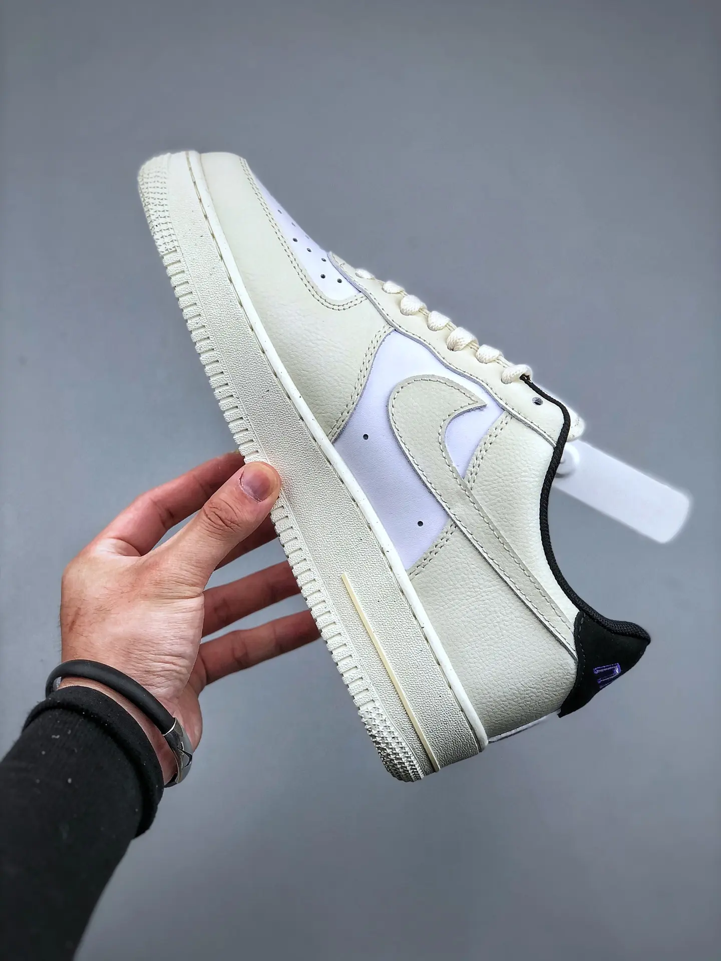 Nike Air Force 1 '07 Coconut Milk Black Replica Review | YtaYta