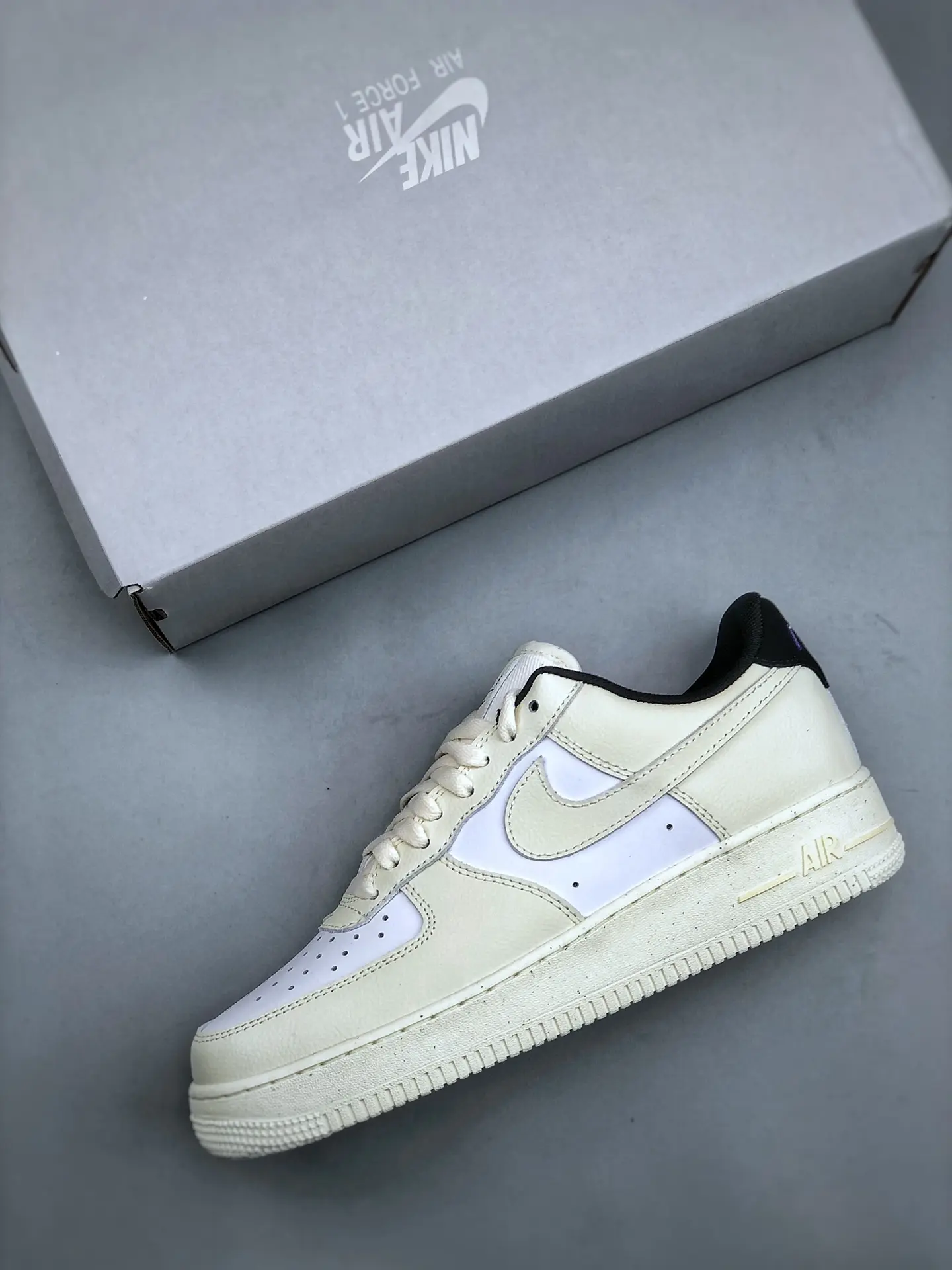 Nike Air Force 1 '07 Coconut Milk Black Replica Review | YtaYta