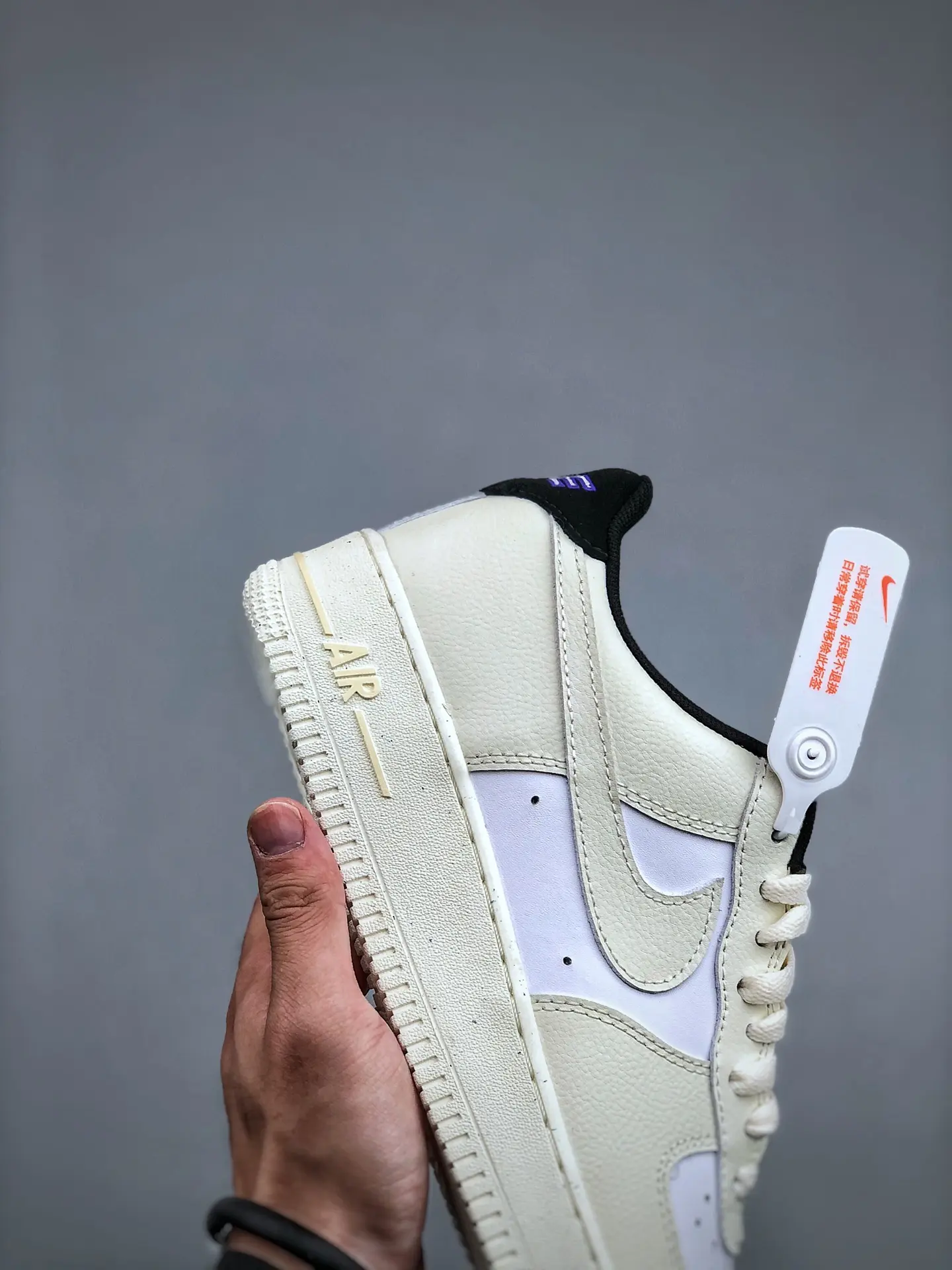 Nike Air Force 1 '07 Coconut Milk Black Replica Review | YtaYta