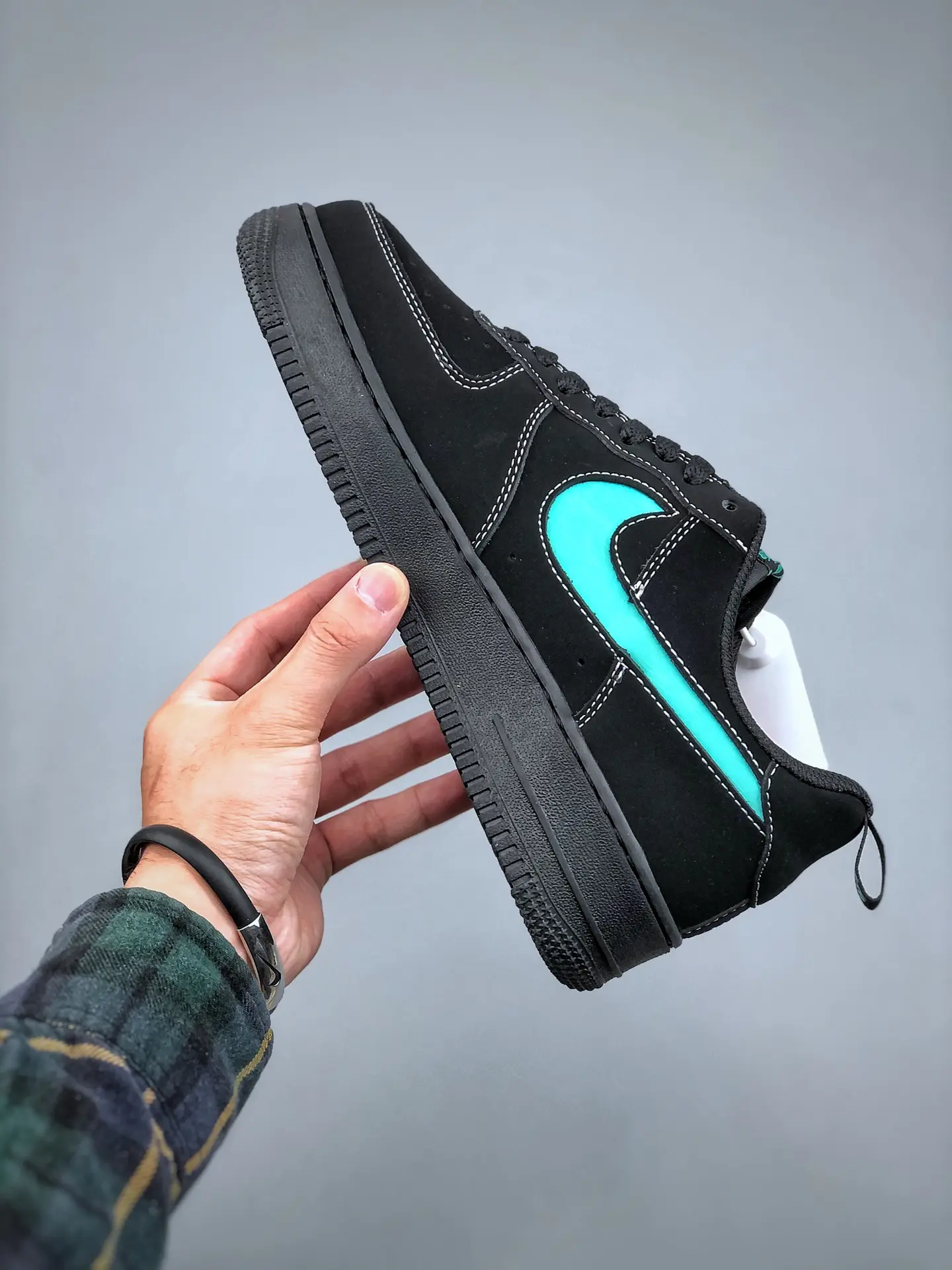 Unveiling the Replica Tiffany & Co. x Nike Air Force 1 Low Sneakers in Black | YtaYta