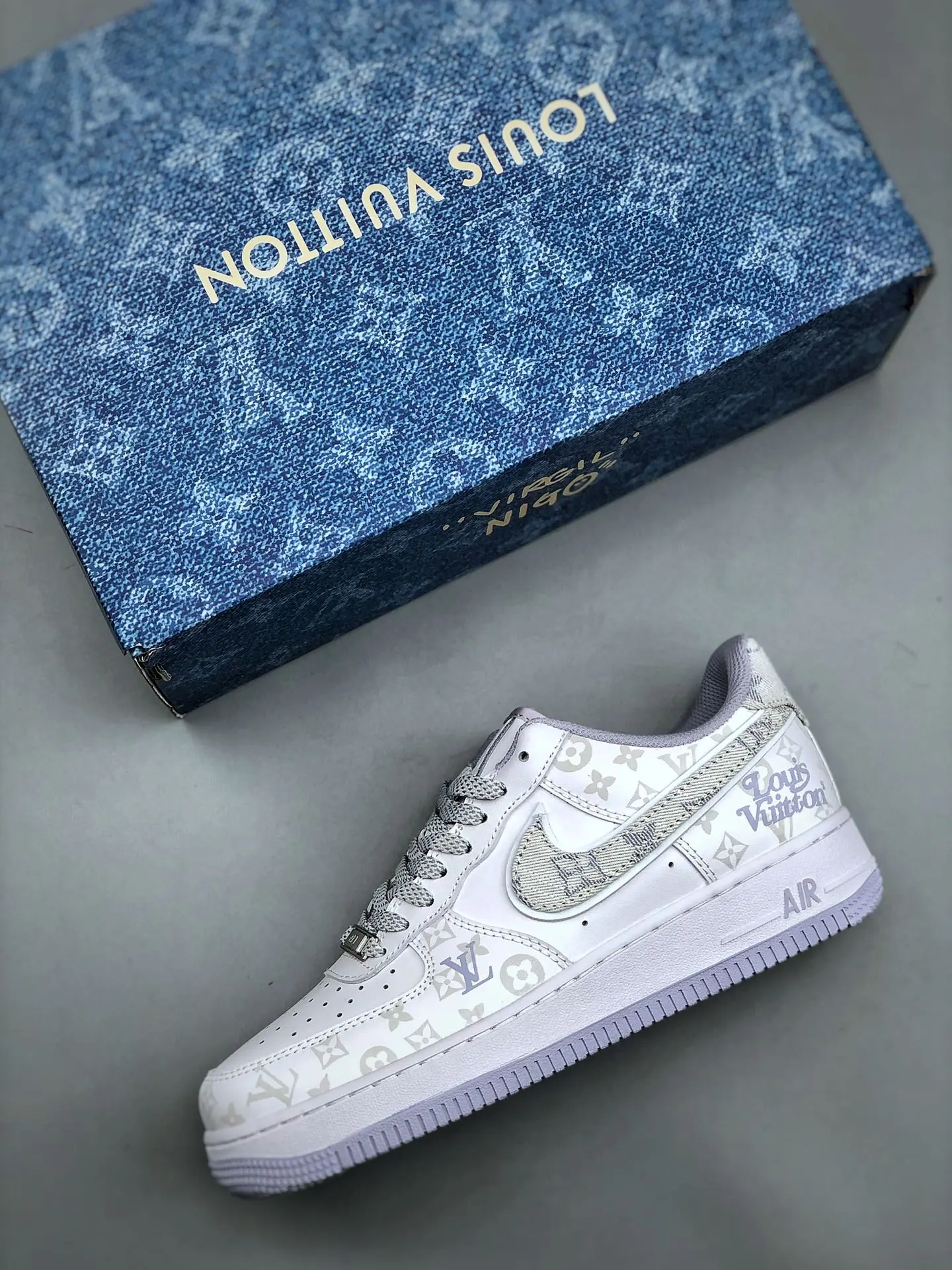 Hand Customized Nike Air Force 1 '07 PRM 3 'Pale Ivory' - The Ultimate Replica | YtaYta