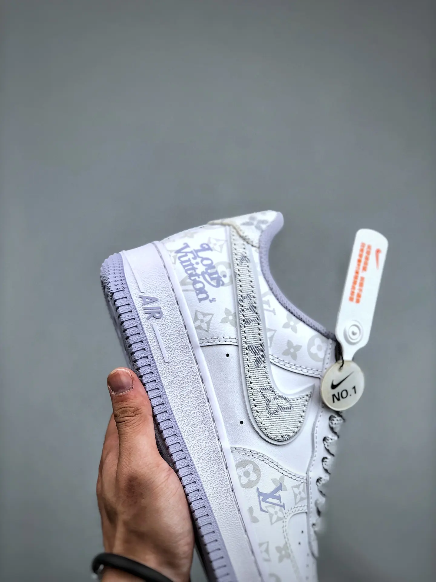 Hand Customized Nike Air Force 1 '07 PRM 3 'Pale Ivory' - The Ultimate Replica | YtaYta