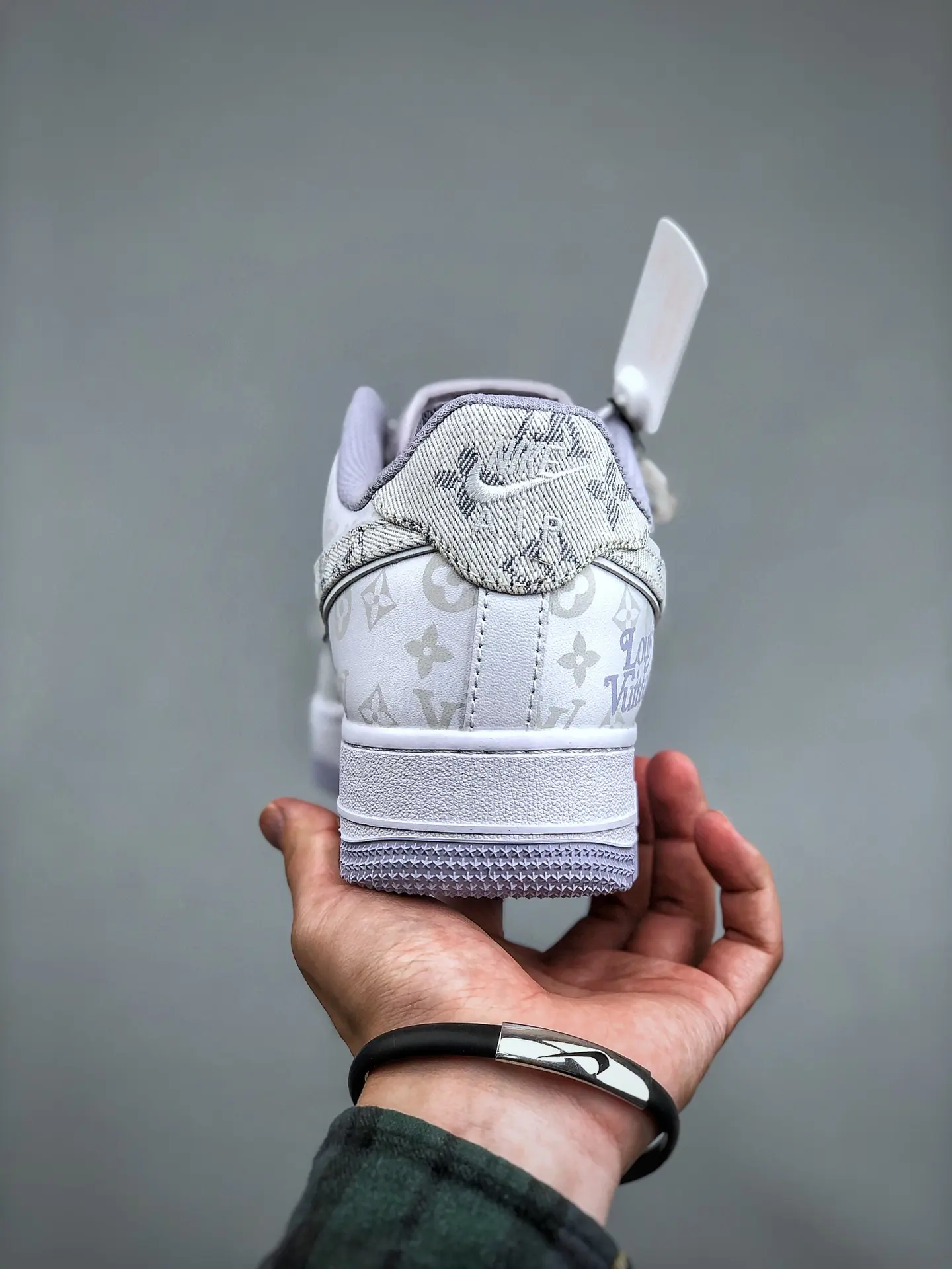 Hand Customized Nike Air Force 1 '07 PRM 3 'Pale Ivory' - The Ultimate Replica | YtaYta