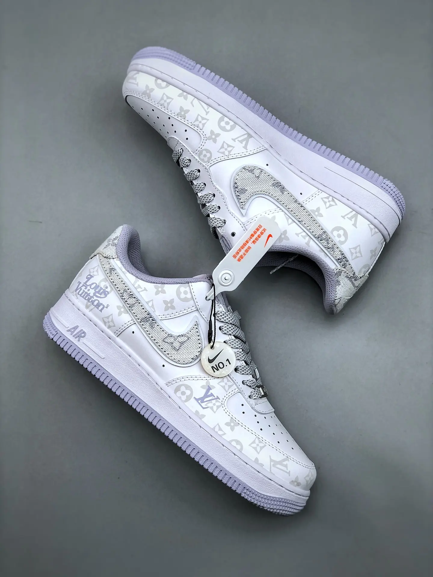 Hand Customized Nike Air Force 1 '07 PRM 3 'Pale Ivory' - The Ultimate Replica | YtaYta