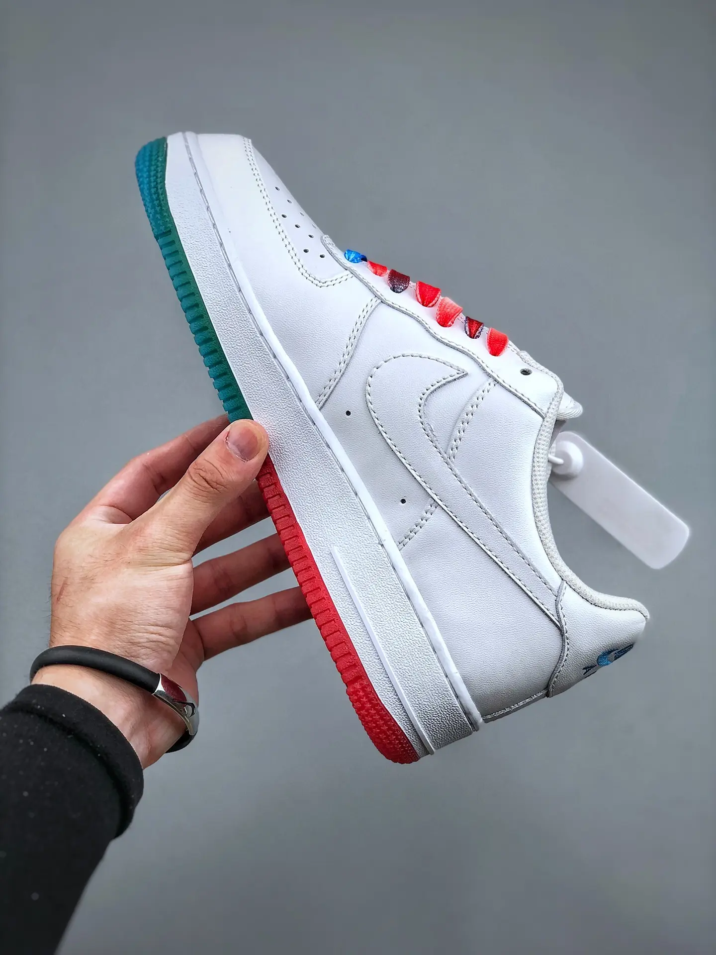 Exploring Replica Nike Air Force 1 07 Low SU19 White Blue Red Shoes | YtaYta