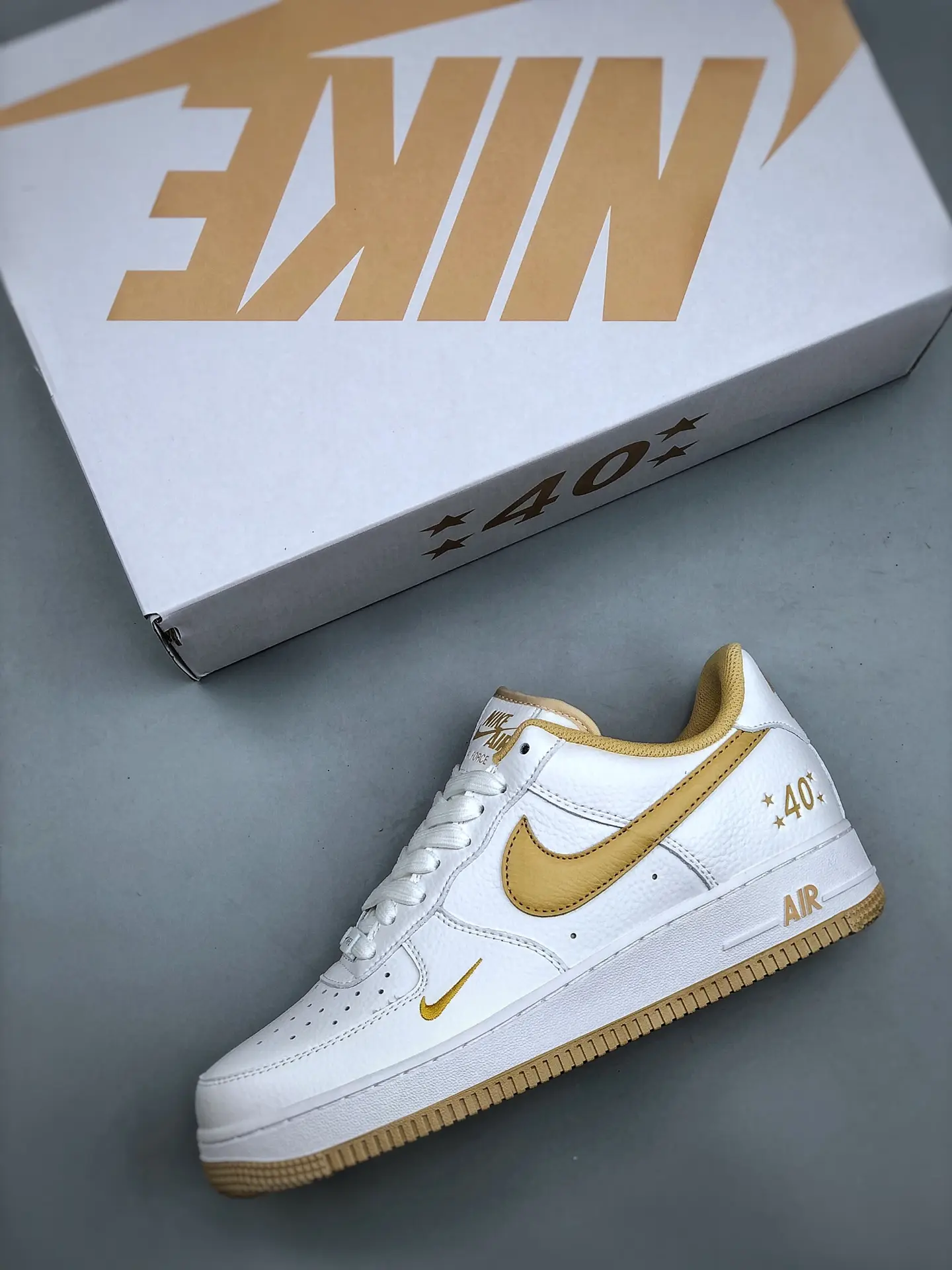 Nike Air Force 1 Replica Shoes in White and Gold: A Comprehensive Guide | YtaYta