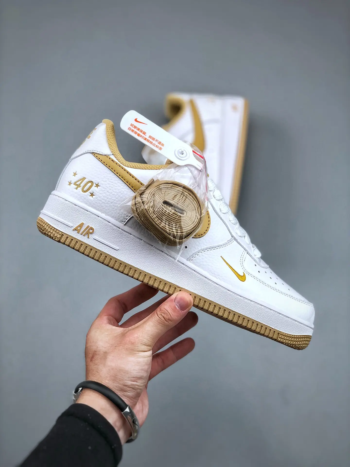 Nike Air Force 1 Replica Shoes in White and Gold: A Comprehensive Guide | YtaYta