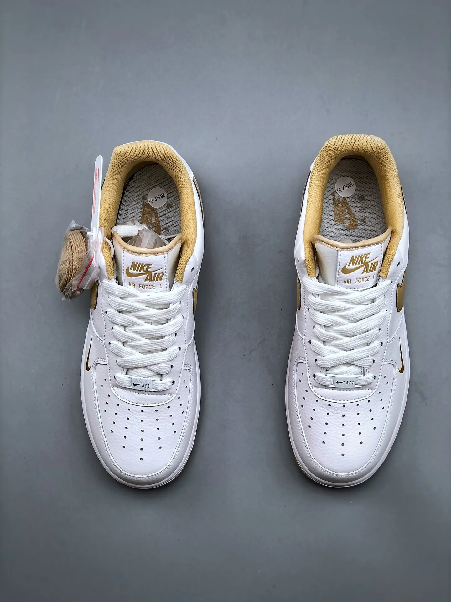 Nike Air Force 1 Replica Shoes in White and Gold: A Comprehensive Guide | YtaYta