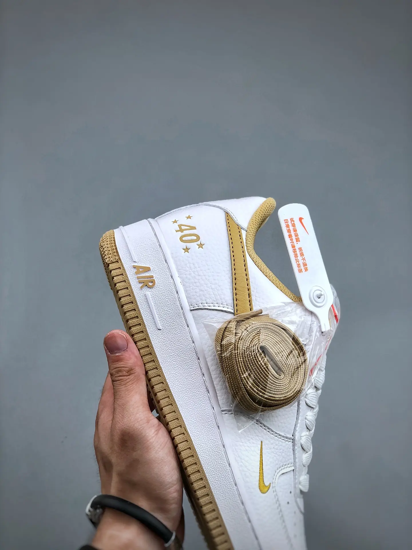 Nike Air Force 1 Replica Shoes in White and Gold: A Comprehensive Guide | YtaYta