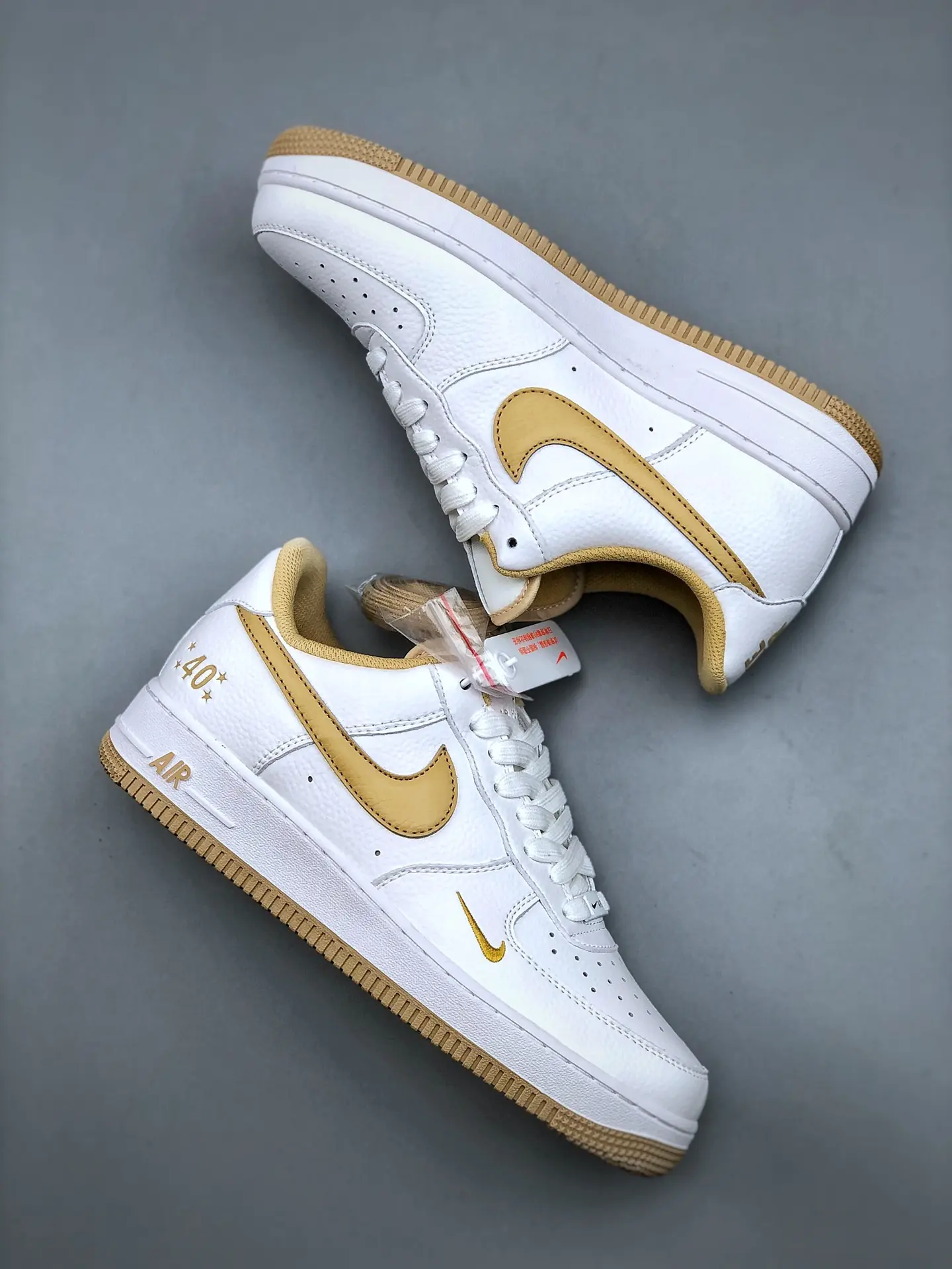 Nike Air Force 1 Replica Shoes in White and Gold: A Comprehensive Guide | YtaYta