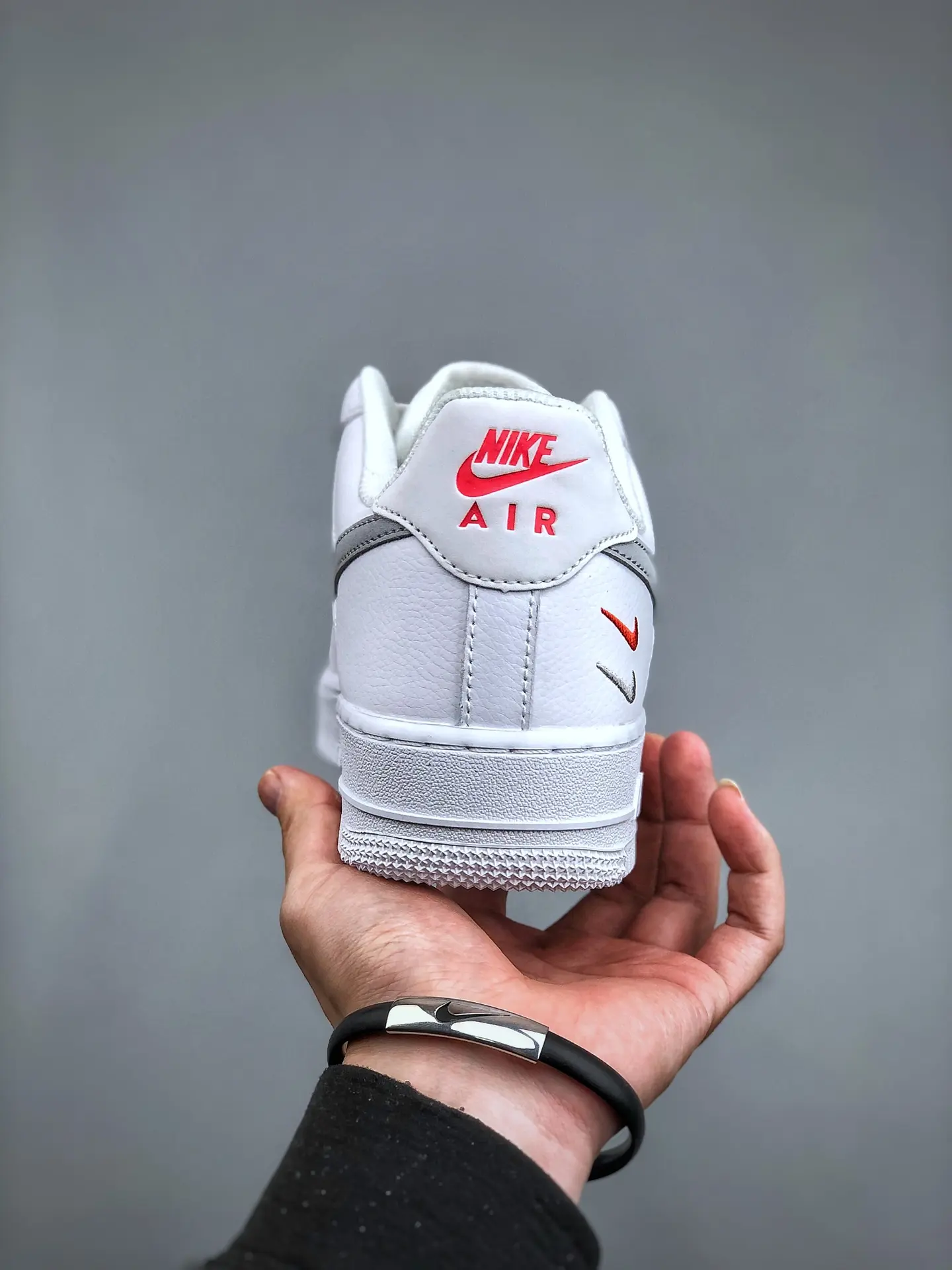 Nike Air Force 1 '07 Low Double Mini Swooshes White Grey - Replica Review | YtaYta