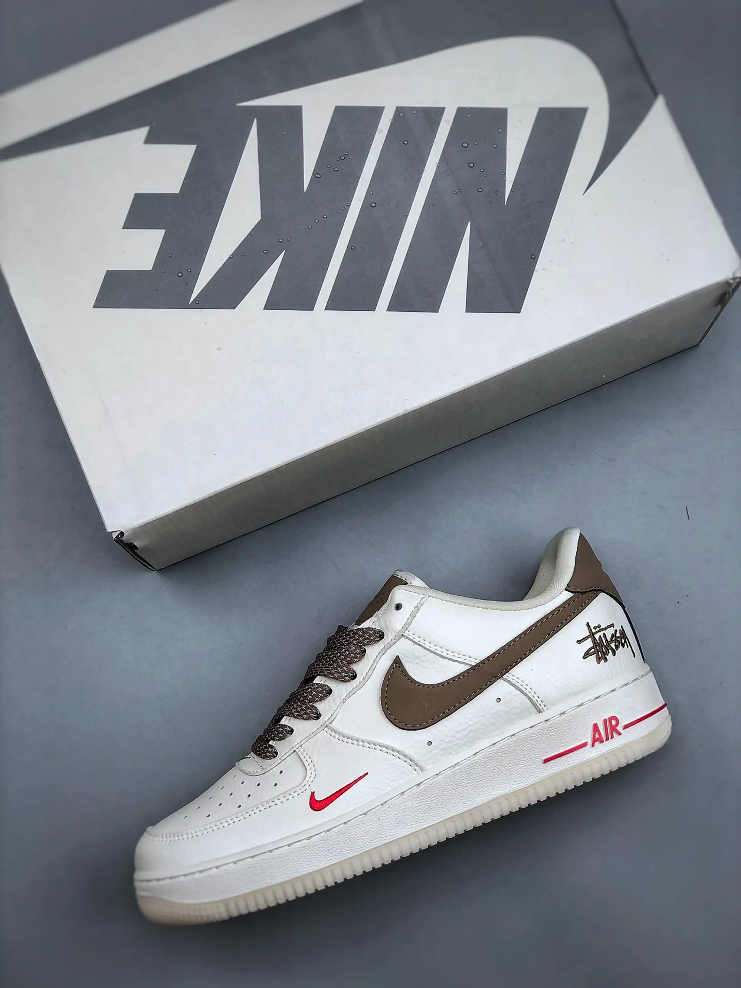 Khaki Nike Air Force 1 Low '07 Replica - Size 36-46 | YtaYta