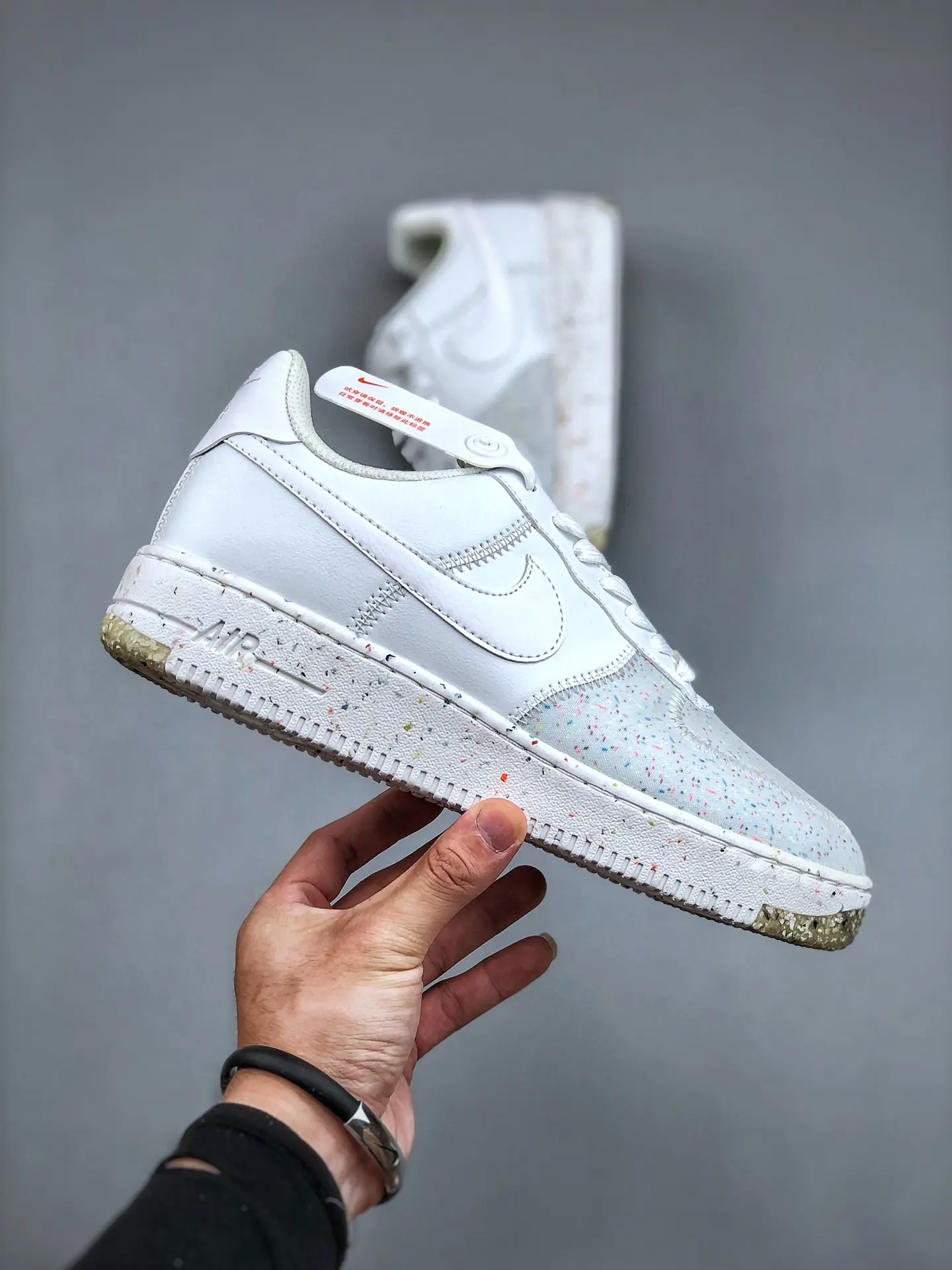 Exploring the Nike Air Force 1 Crater 'Summit White': Authentic vs. Replica | YtaYta