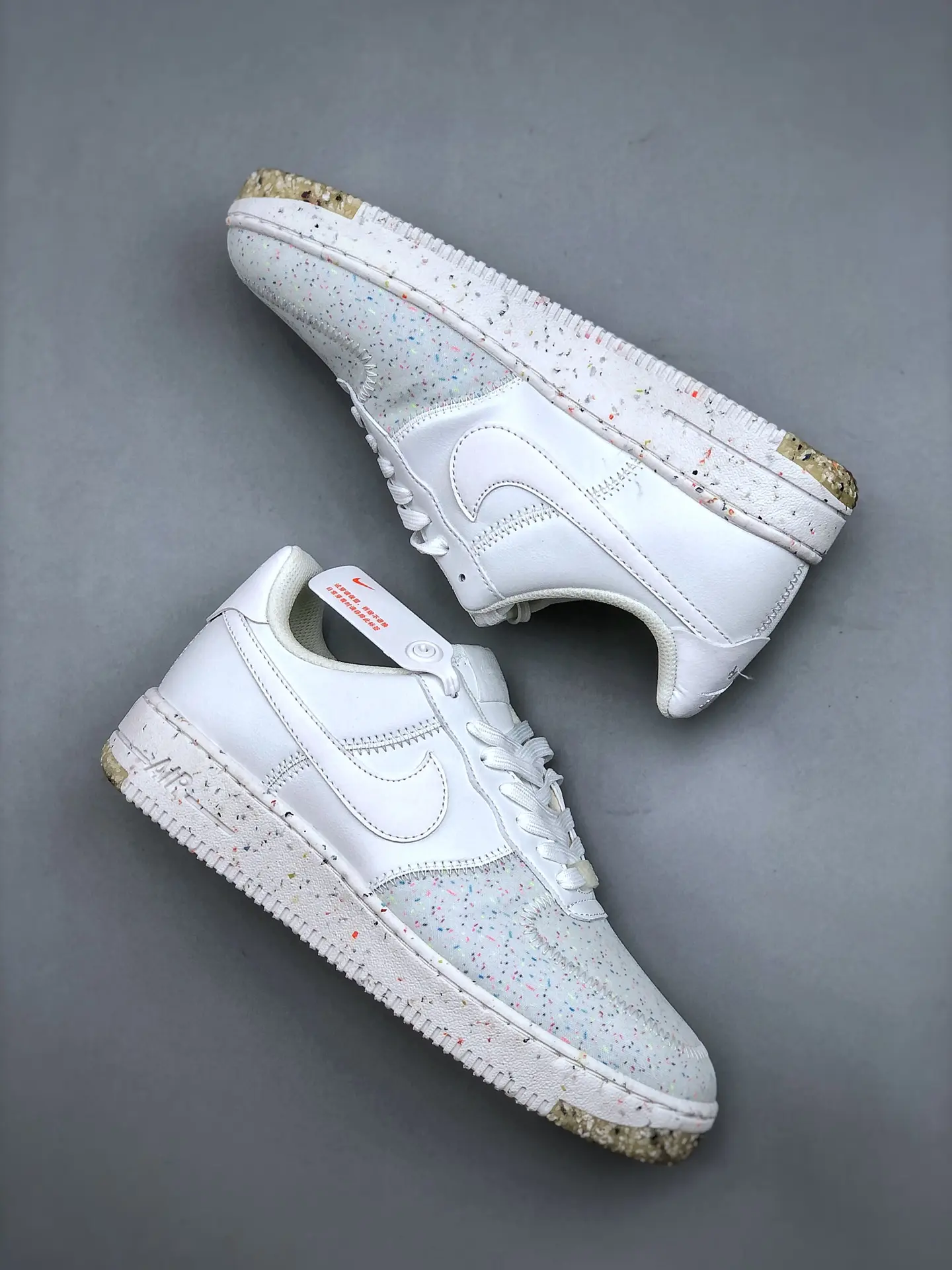 Exploring the Nike Air Force 1 Crater 'Summit White': Authentic vs. Replica | YtaYta