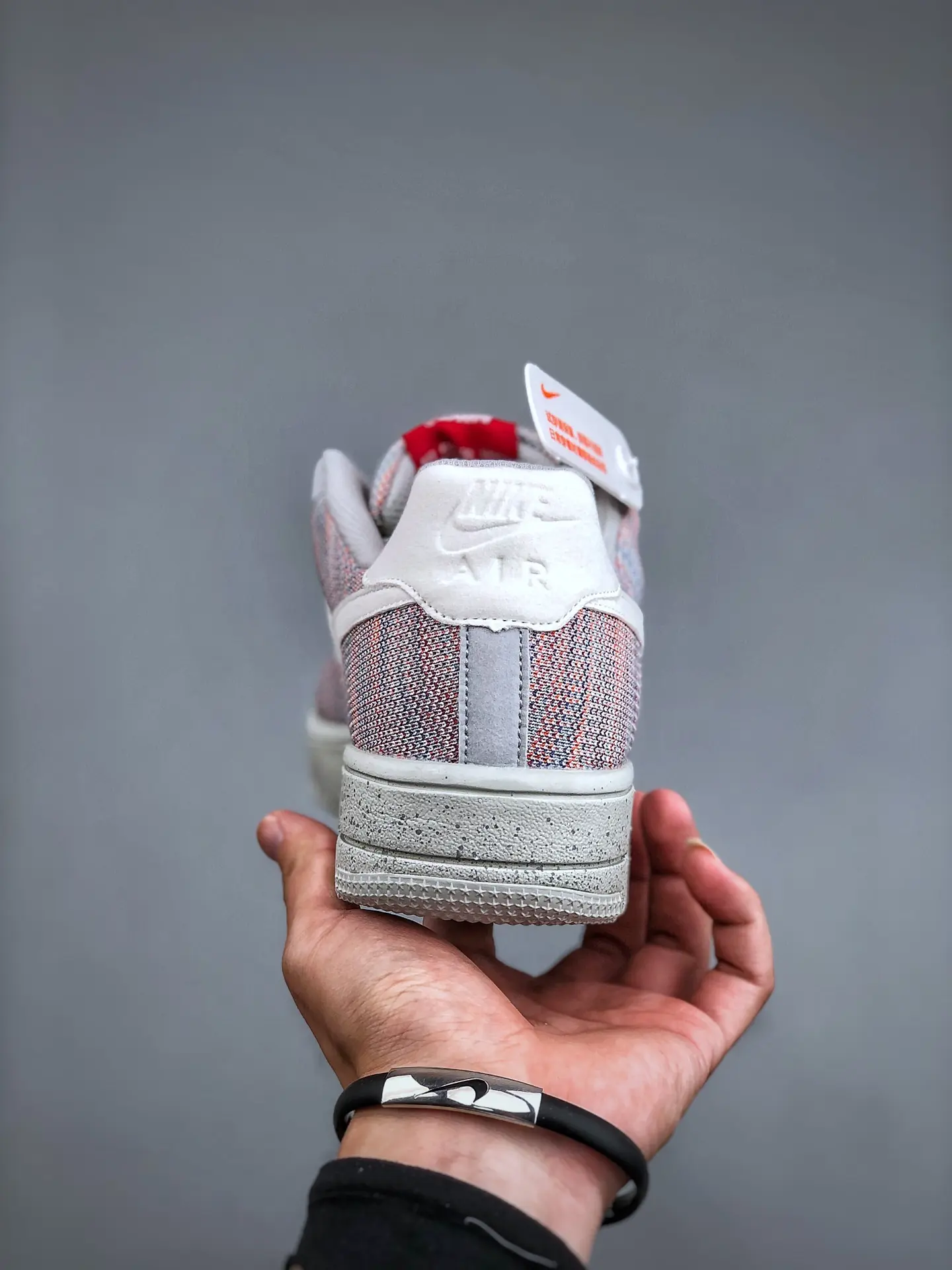 Nike Air Force 1 Crater Flyknit Wolf Grey Kids - Replica Review | YtaYta