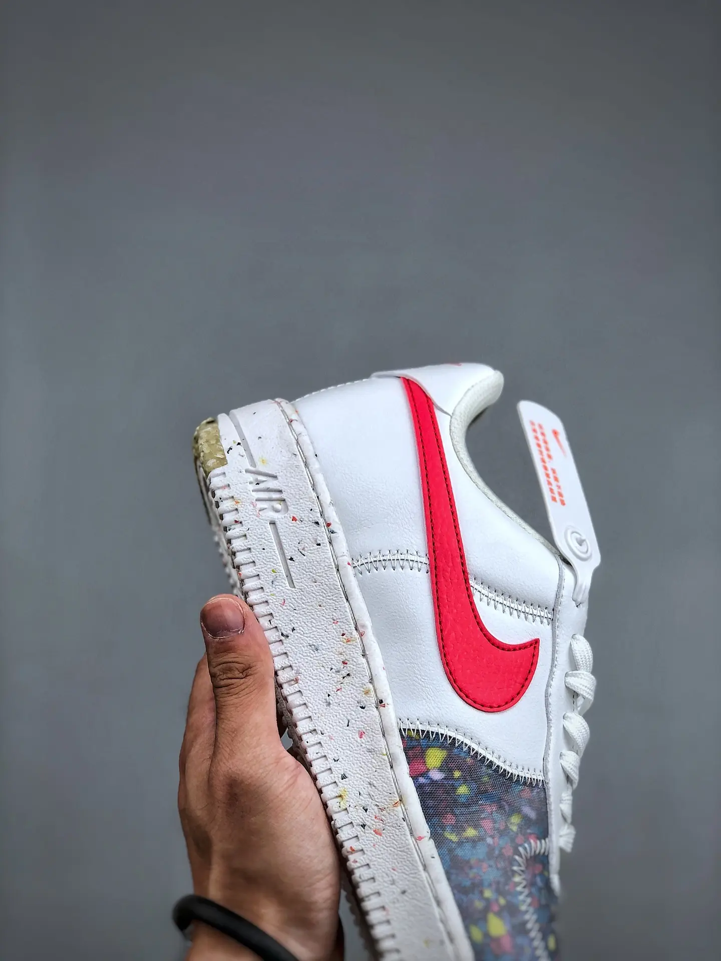 Nike Air Force 1 Crater Replica: Summit White/Siren Red Review | YtaYta