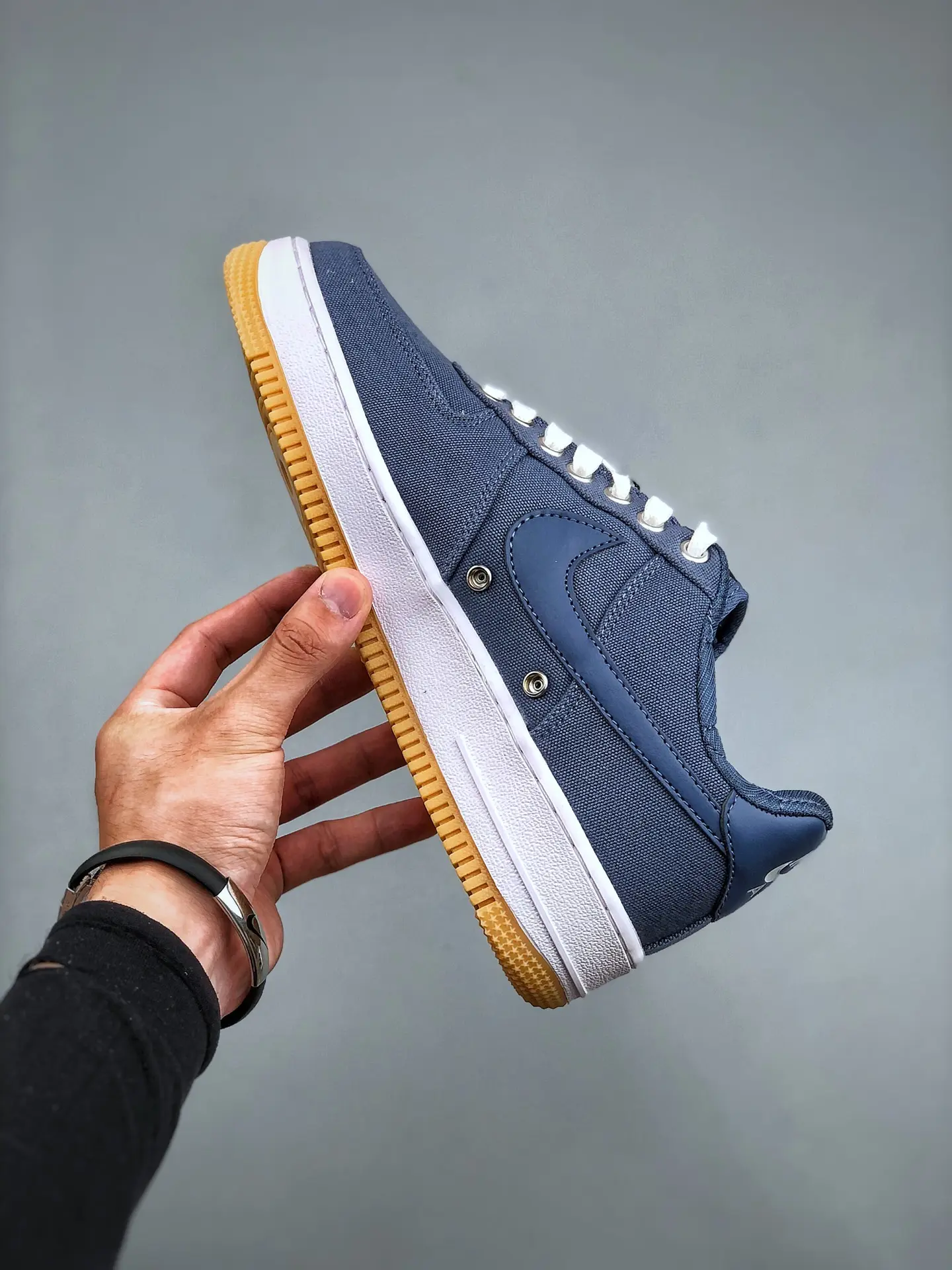 Replica Nike Air Force 1 LV8 Big Kids' Shoes in Blue | YtaYta