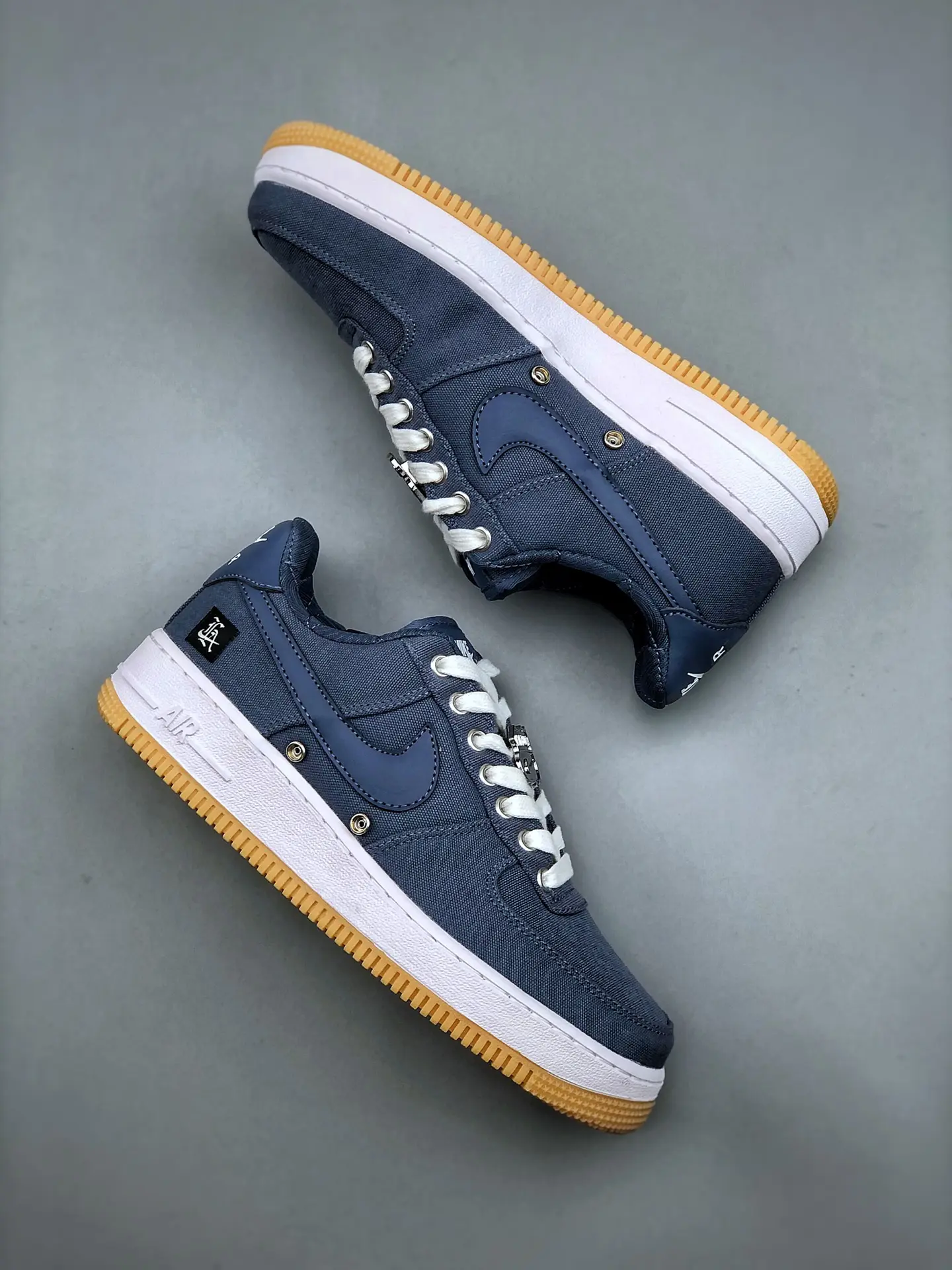 Replica Nike Air Force 1 LV8 Big Kids' Shoes in Blue | YtaYta