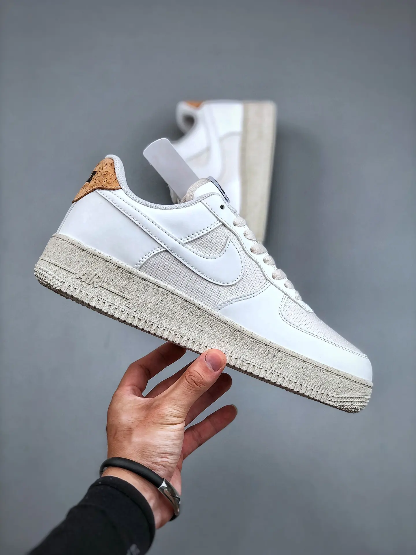 Unveiling the Nike Air Force 1 '07 LV8 Phantom Sail Cork Replica | YtaYta