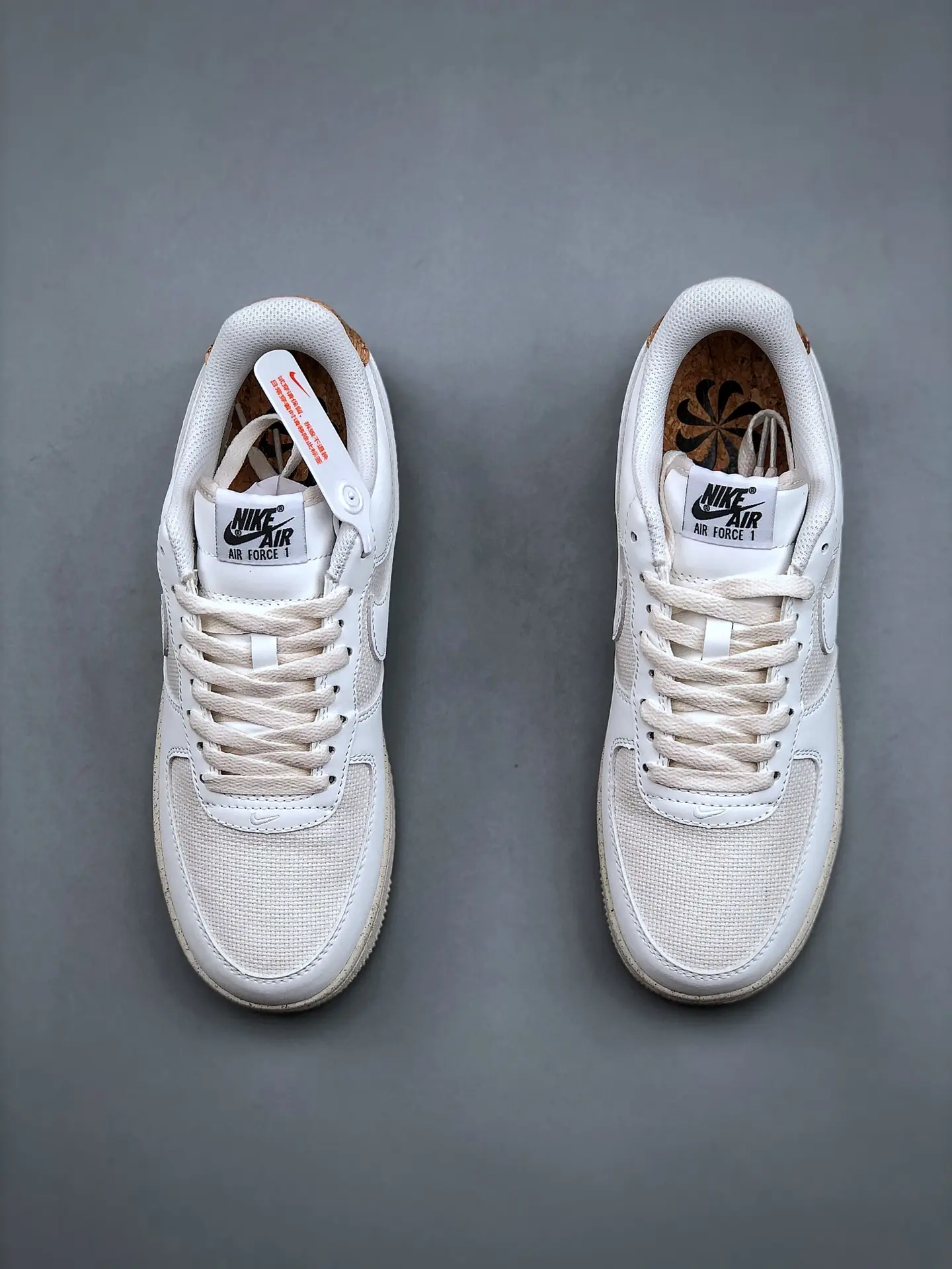 Unveiling the Nike Air Force 1 '07 LV8 Phantom Sail Cork Replica | YtaYta