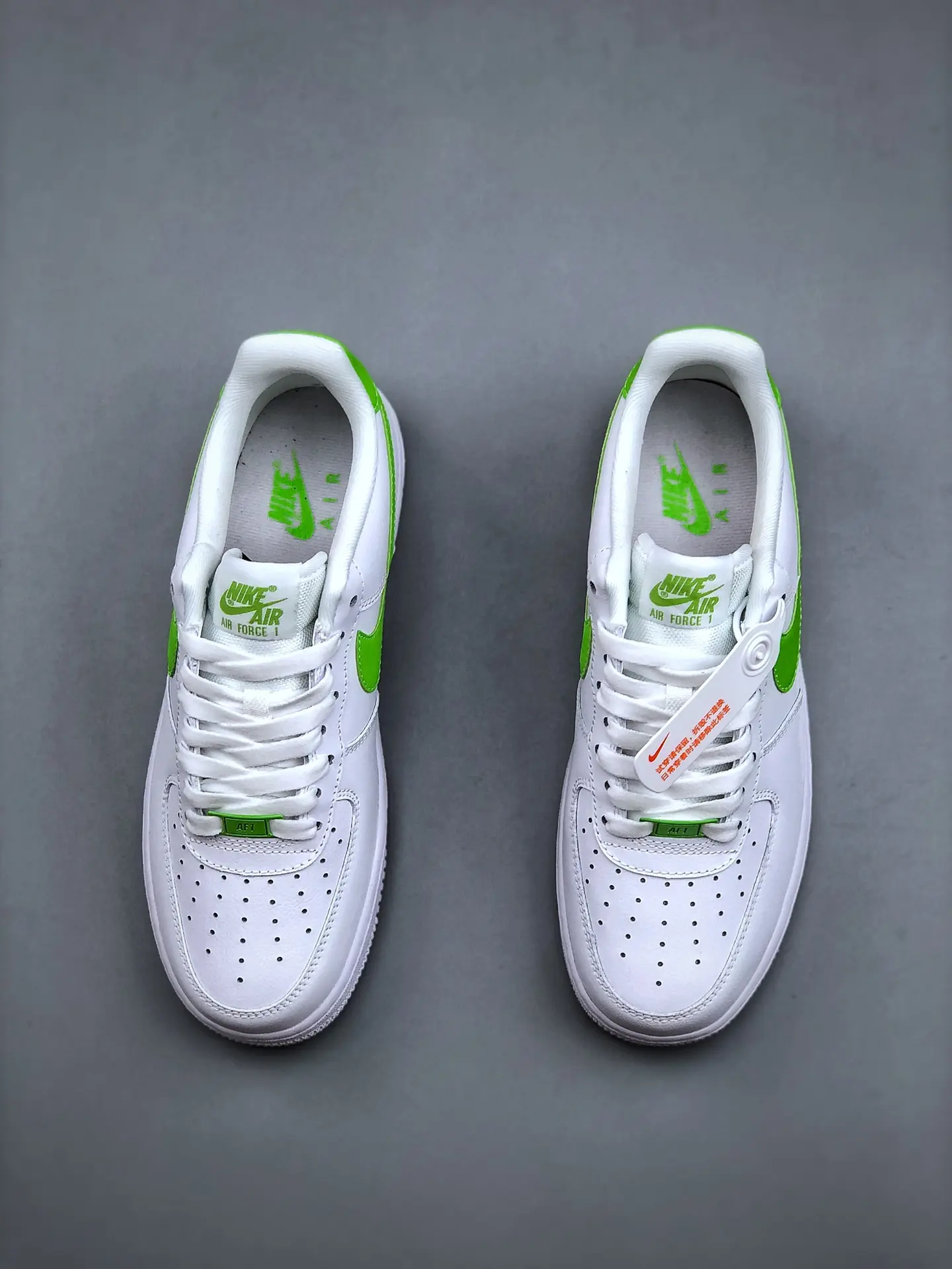 Nike Air Force 1 '07 Women's Shoes - White Action Green Replica Review | YtaYta