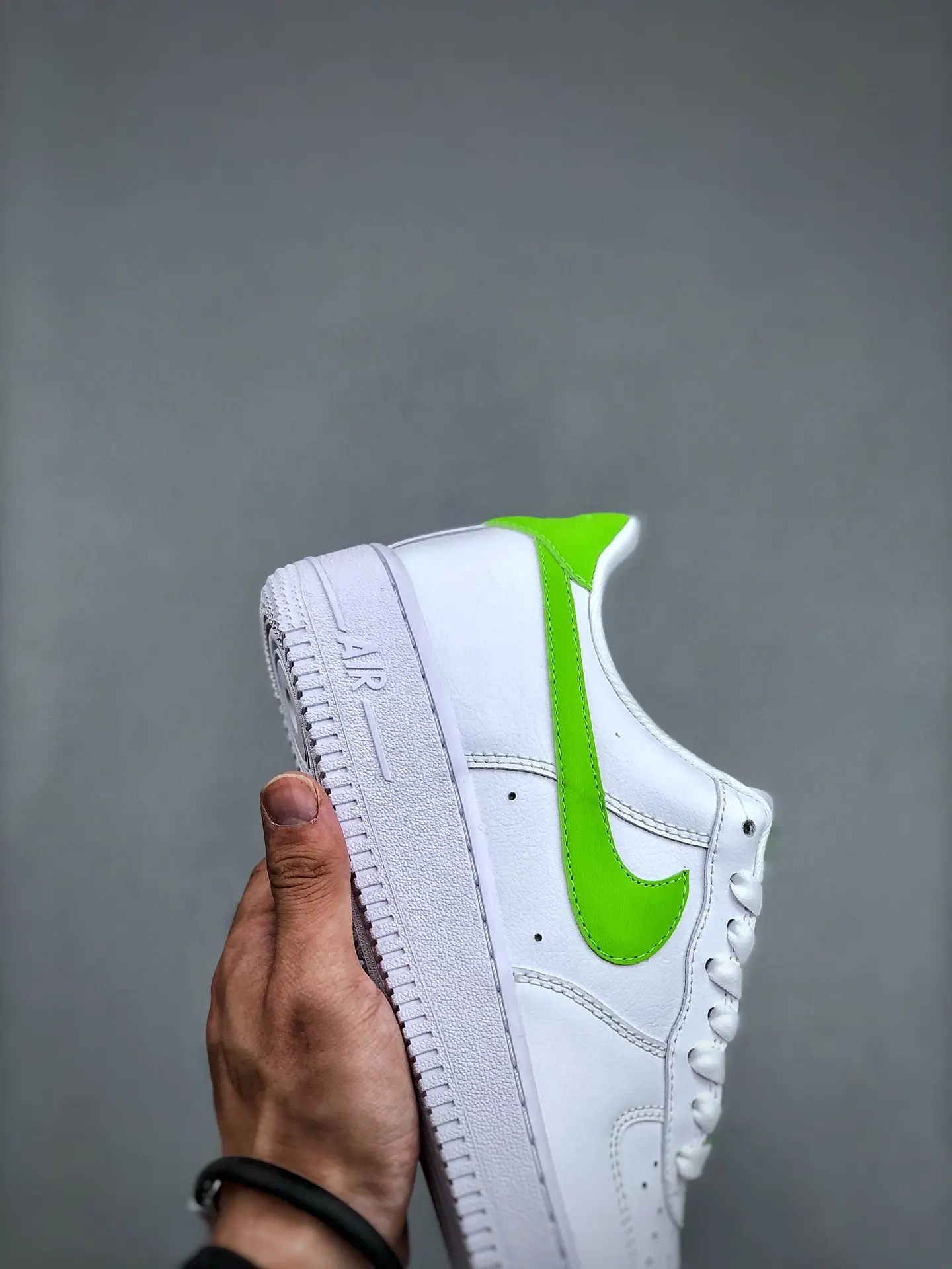 Nike Air Force 1 '07 Women's Shoes - White Action Green Replica Review | YtaYta