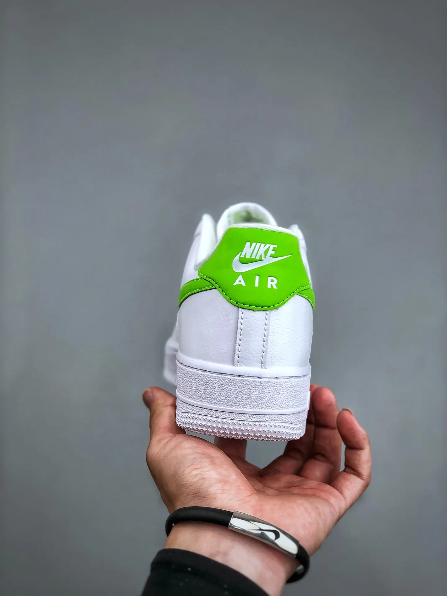 Nike Air Force 1 '07 Women's Shoes - White Action Green Replica Review | YtaYta