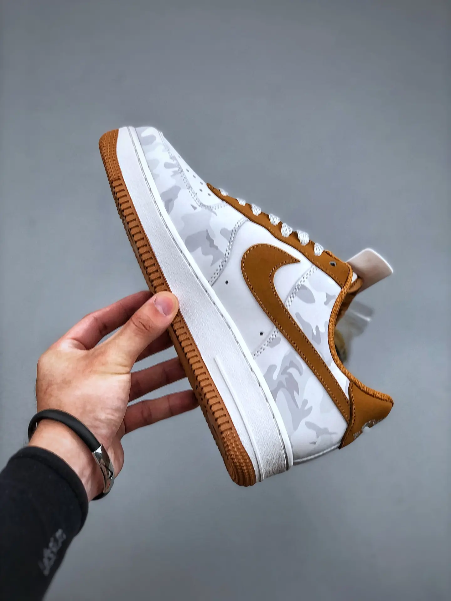 Exploring the World of Nike Air Force 1 Replicas: White, Brown, and Grey Variants | YtaYta